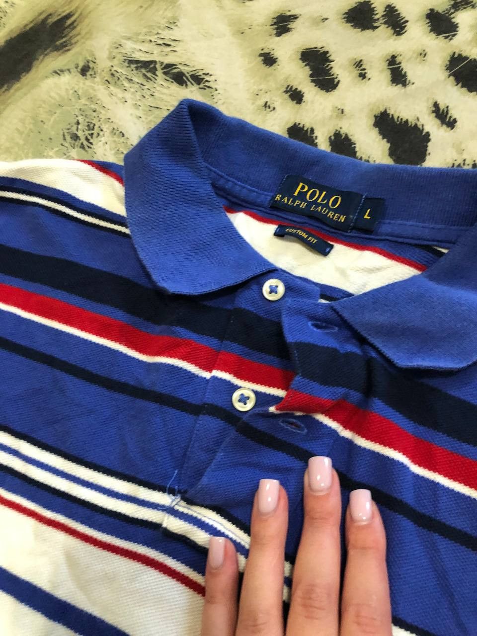 Polo Ralph Lauren Vintage Polo Ralph Lauren PRL Striped Cotton Large Size US L / EU 52-54 / 3 - 10 Thumbnail