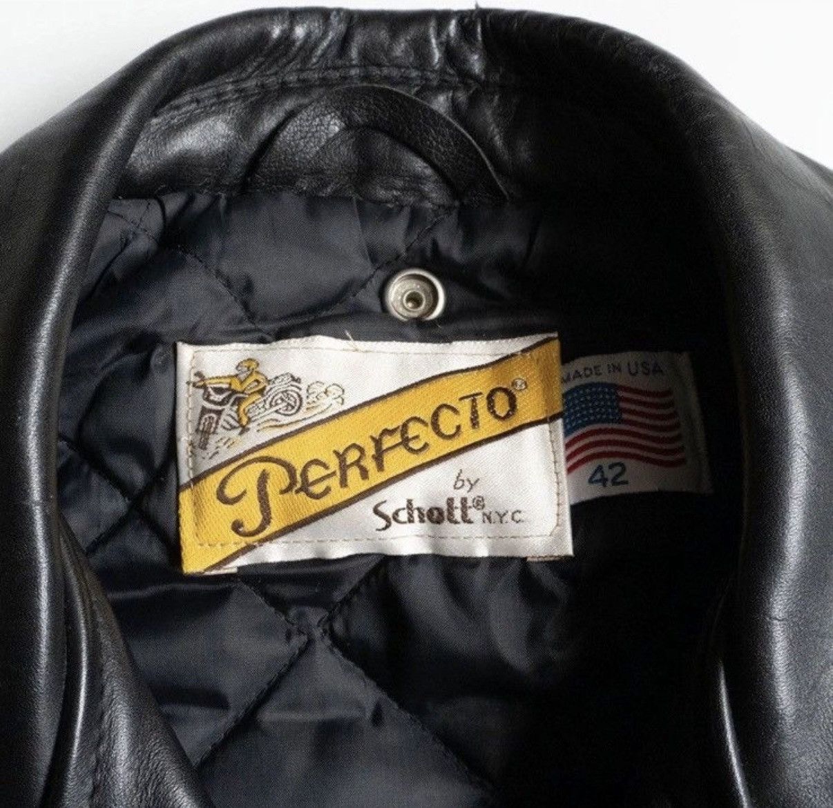 Schott Schott perfecto 618 Size US L / EU 52-54 / 3 - 4 Thumbnail