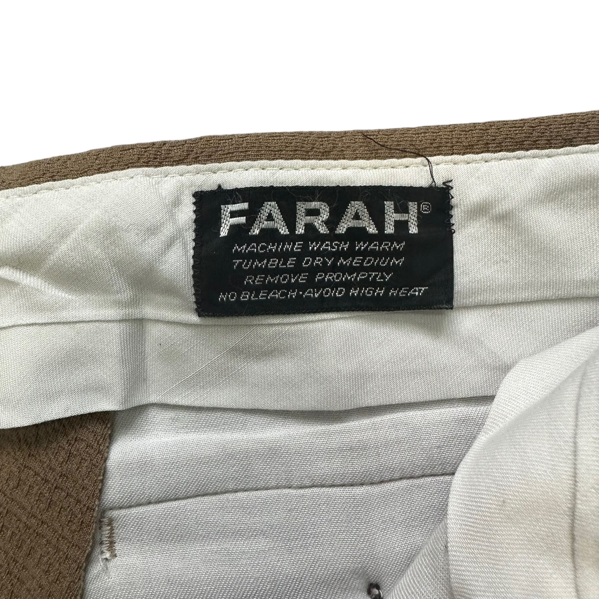 Farah VINTAGE FARAH TROUSERS / CASUAL PANT #7898-189 Size 33" - 6 Thumbnail