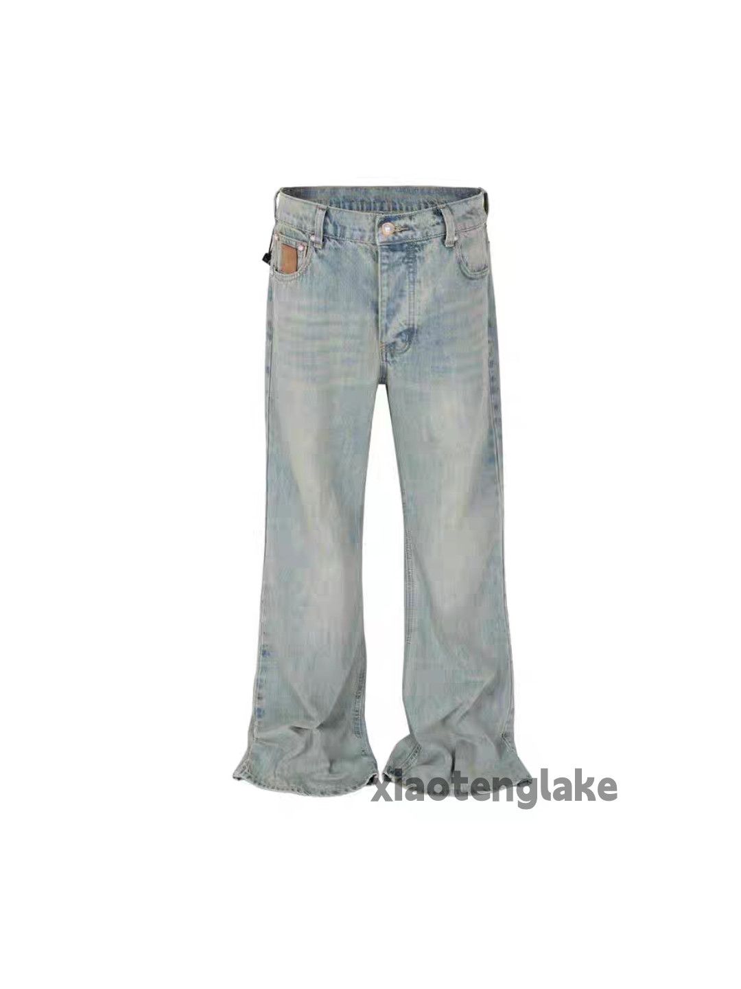 Jean ltx vintage washed faded punk grunge hiphop bootcut jeans Size US 30 / EU 46 - 3 Thumbnail