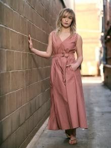 Brunello Cucinelli o1w1db10825 Dress in Bright Pink Size M / US 6-8 / IT 42-44 - 3 Thumbnail