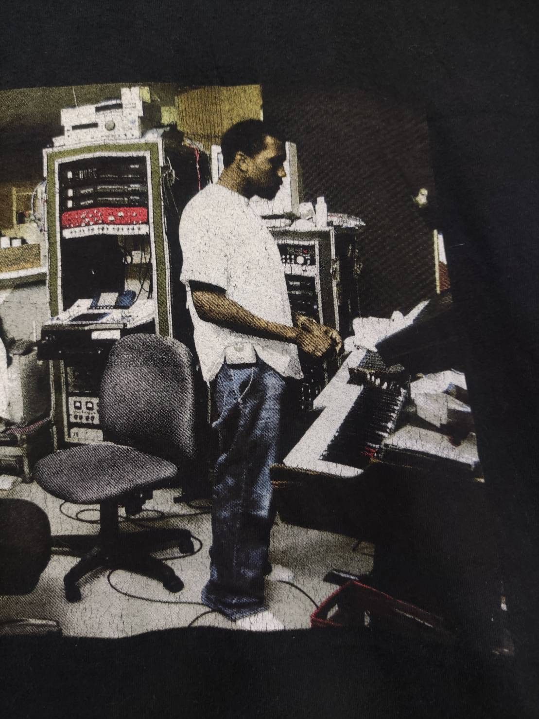 Kanye West Kanye & Mike Dean working on the College Dropout, 2003 Size US XL / EU 56 / 4 - 4 Thumbnail