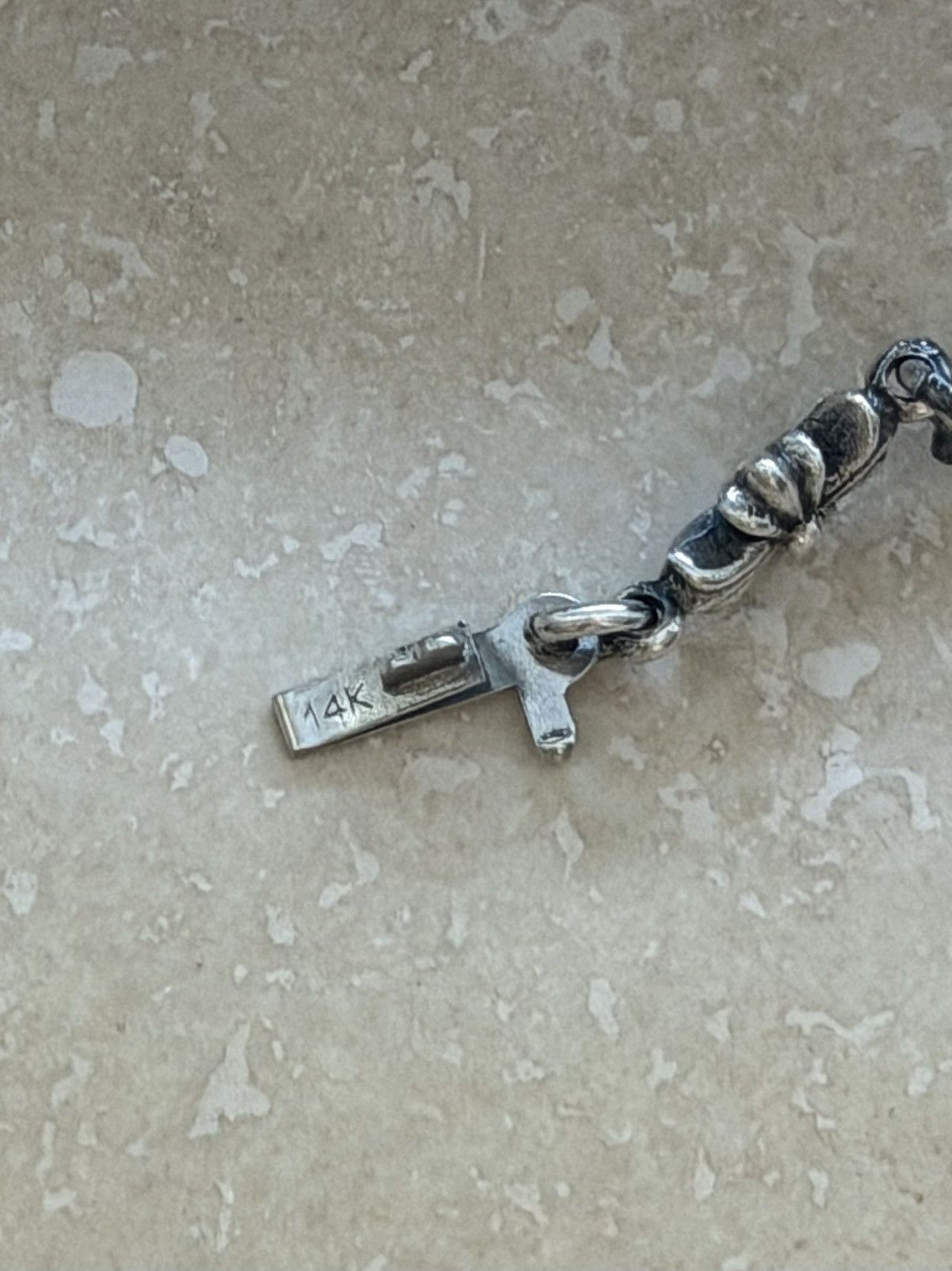 Chrome Hearts Chrome Hearts Tiny E Bracelet - 13 Links Size ONE SIZE - 7 Thumbnail