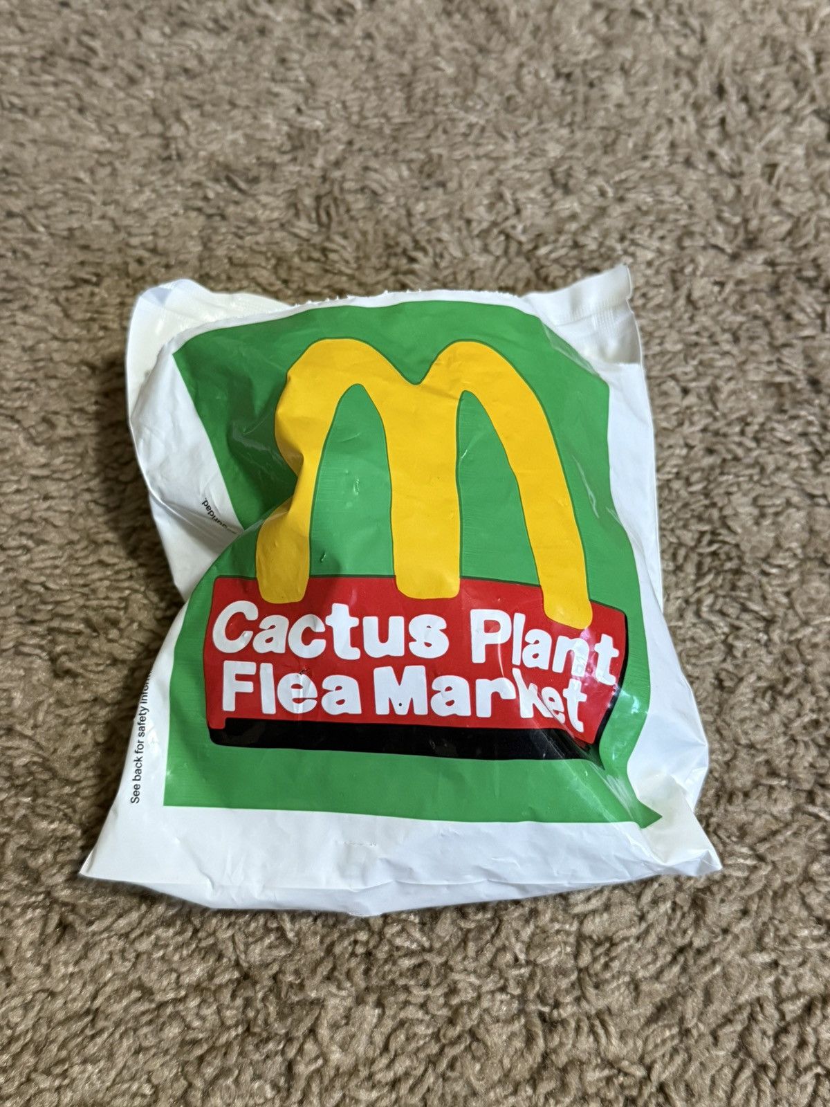 Cactus Plant Flea Market CPFM X McDonald’s “Grimmace” toy figure Size ONE SIZE - 4 Thumbnail