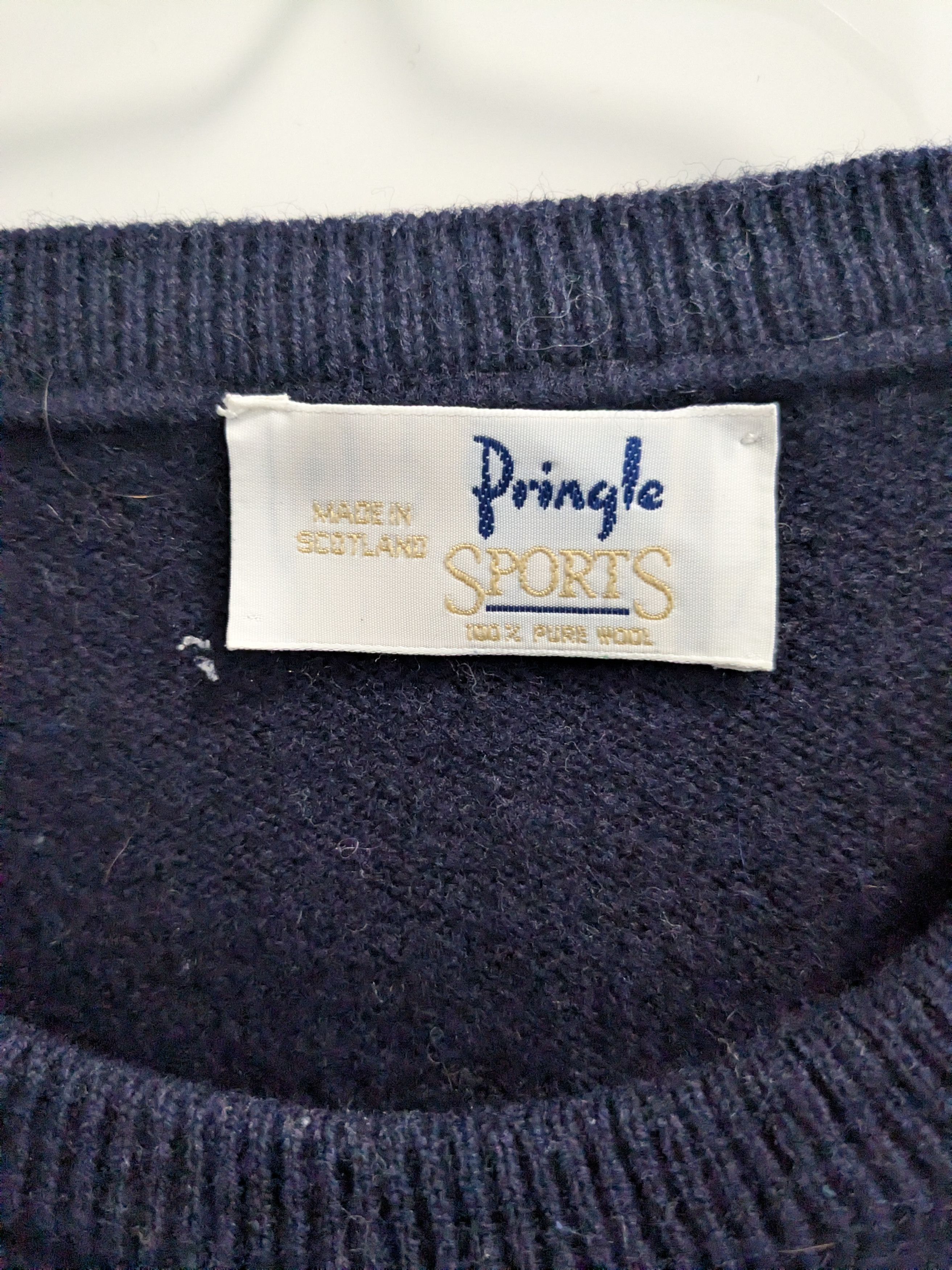 Pringle Of Scotland Pringle of Scotland Wool Sweater – Vintage, Size M Size US M / EU 48-50 / 2 - 4 Thumbnail