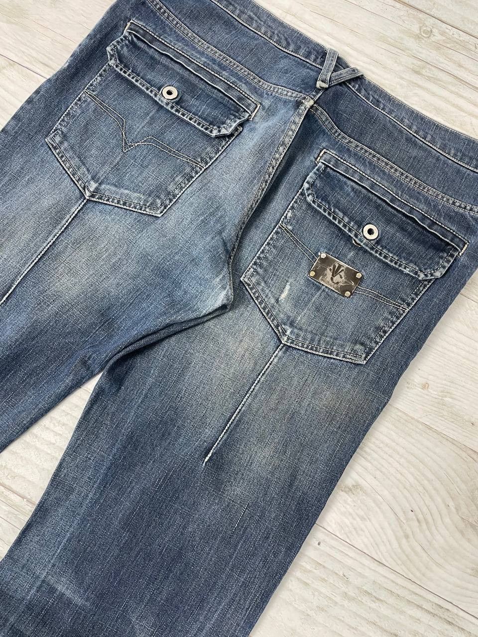 Versace Vintage Versace Jeans Denim Luxury Size US 38 / EU 54 - 2 Thumbnail