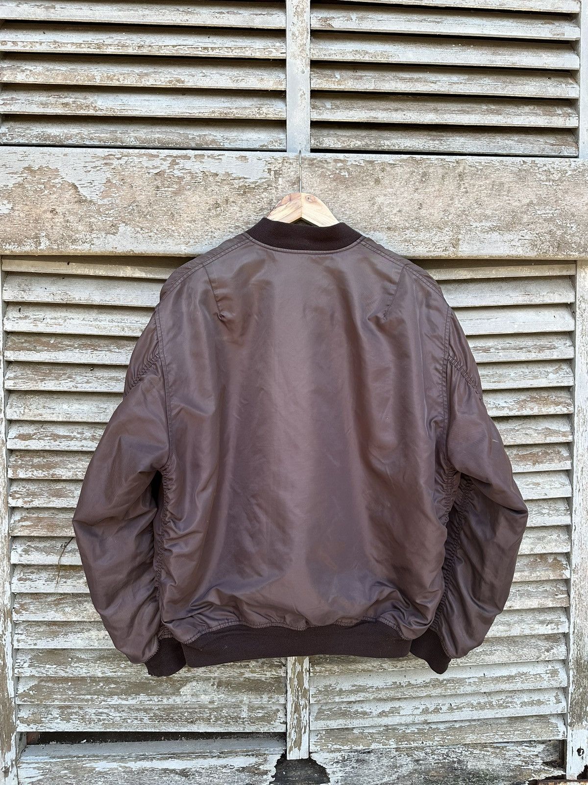 Vintage 🪖Vintage Uniqlo Sun Faded Bomber Jacket Size US L / EU 52-54 / 3 - 9 Thumbnail
