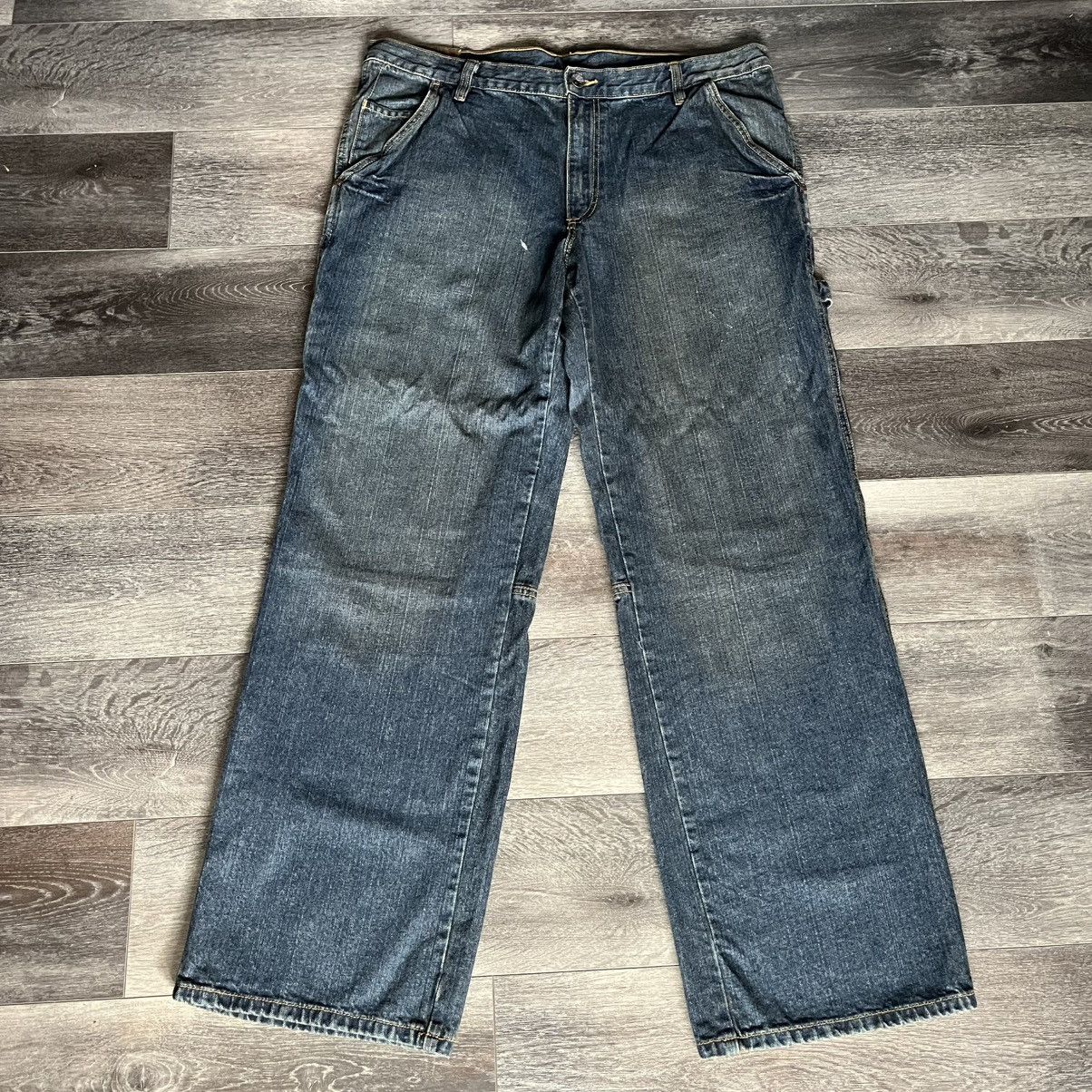 Timberland Vintage 2000s Timberland Carpenter Baggy Denim Jeans 38x34 Size US 38 / EU 54 - 2 Thumbnail