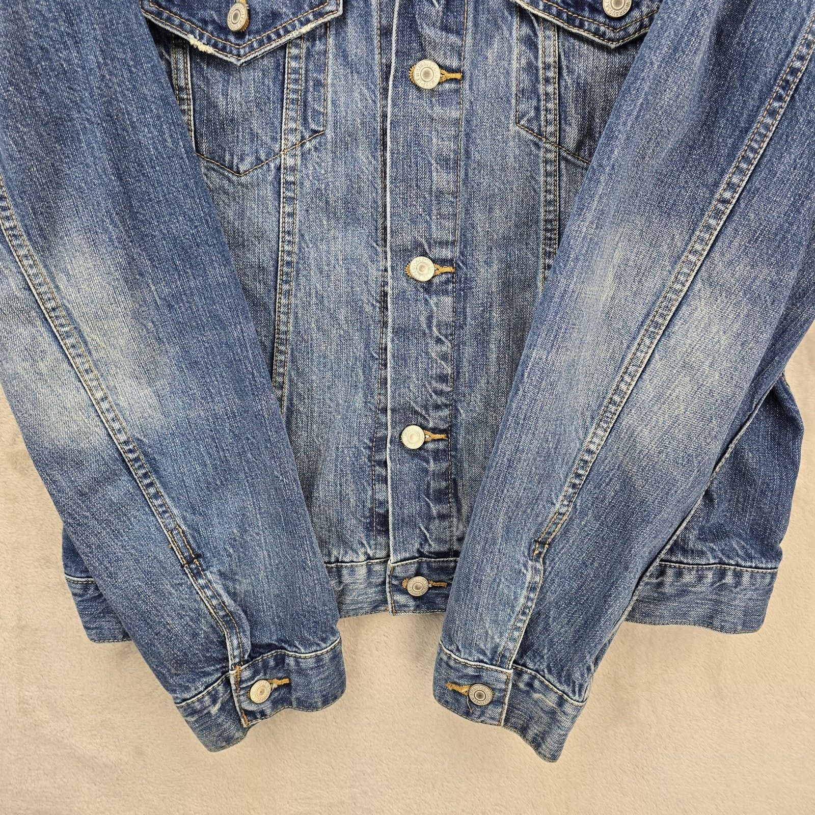 Levi's Levis Denim Jacket Mens Large Blue Type 3 Trucker Western Size US L / EU 52-54 / 3 - 3 Thumbnail