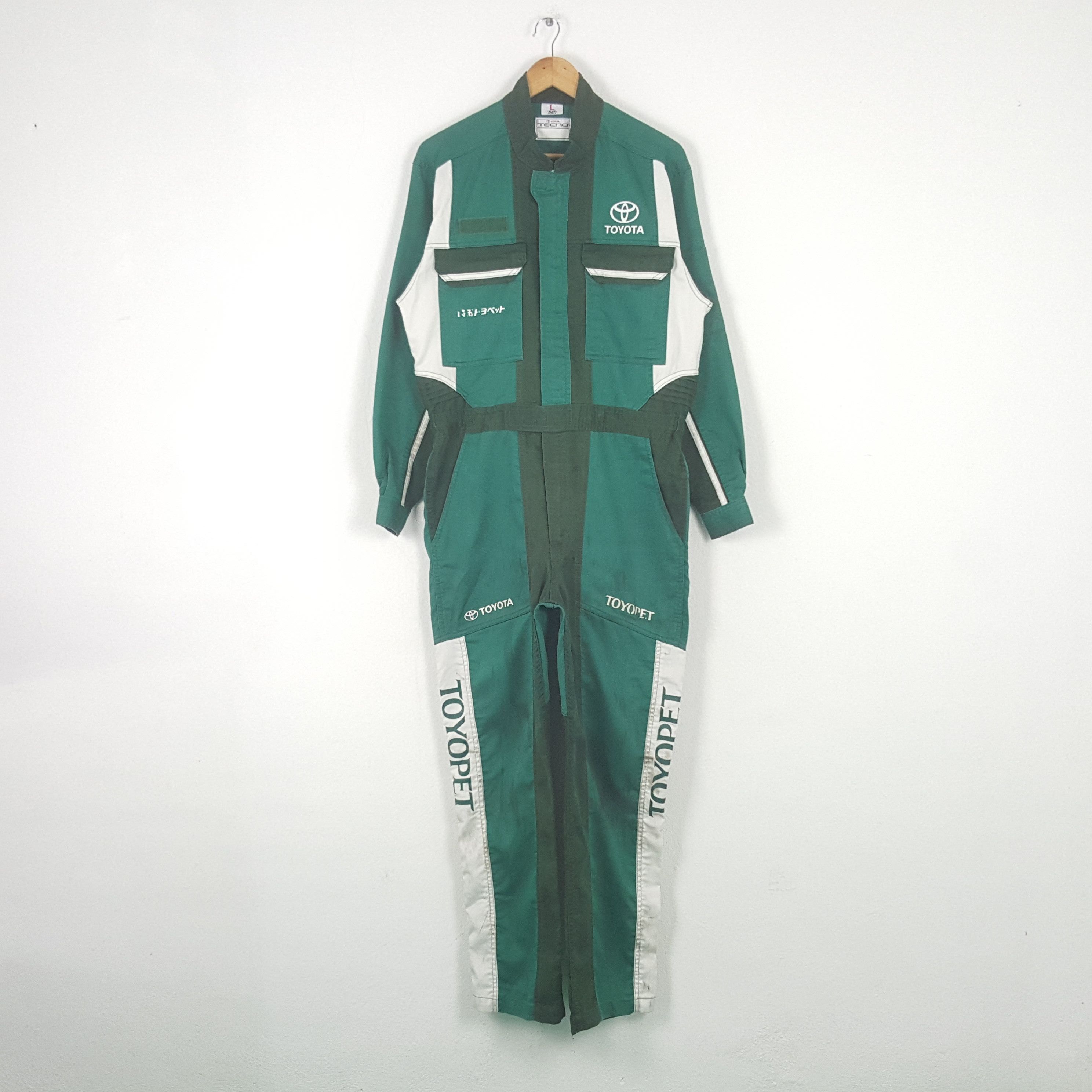 Japanese Brand Vintage Toyopet Japanese Racing Coverall Jacket RR22 Size US M / EU 48-50 / 2 - 4 Thumbnail