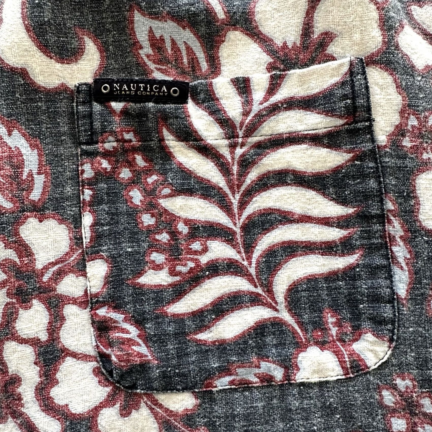 Nautica Nautica Jeans Co Hawaiian Button-Up Shirt Mens XL Vintage 90s Linen Blend Blue Floral Casual Button-Up XS-XL Size US XL / EU 56 / 4 - 4 Thumbnail