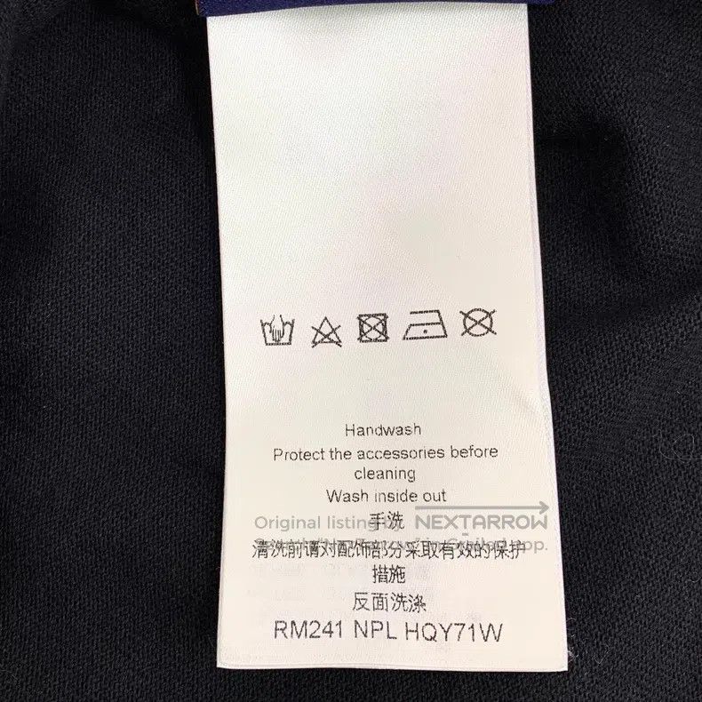 Louis Vuitton Louis Vuitton Black logo monogrammed beaded cotton short s Size US XS / EU 42 / 0 - 8 Thumbnail
