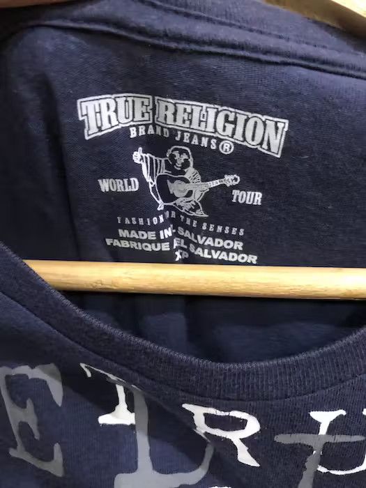 True Religion True Riligion Overprint Tshirt Size US S / EU 44-46 / 1 - 4 Thumbnail