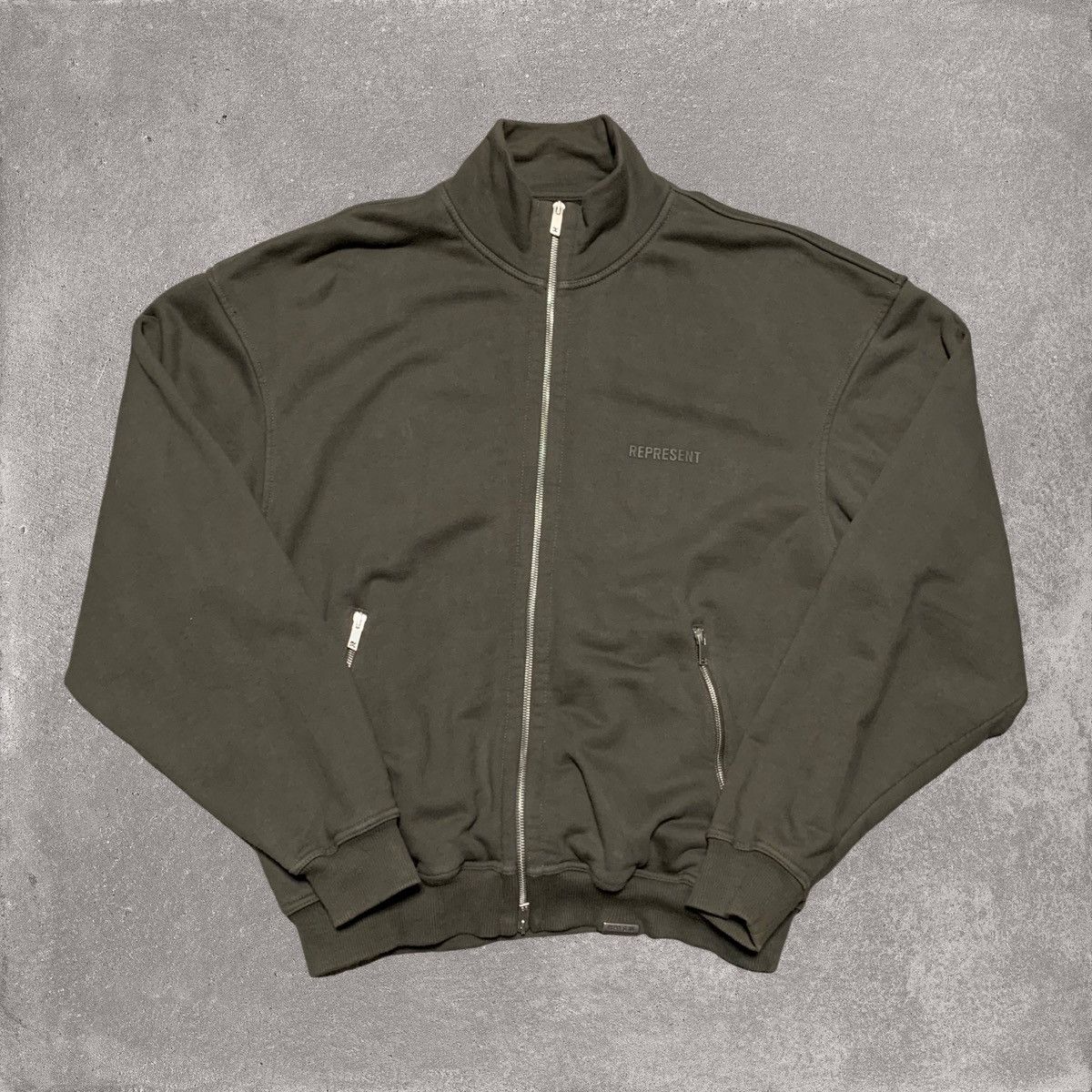 Represent Clo. Represent Small Blanks Track Jacket Dusk Grey Jacket Size US S / EU 44-46 / 1 - 1 Thumbnail