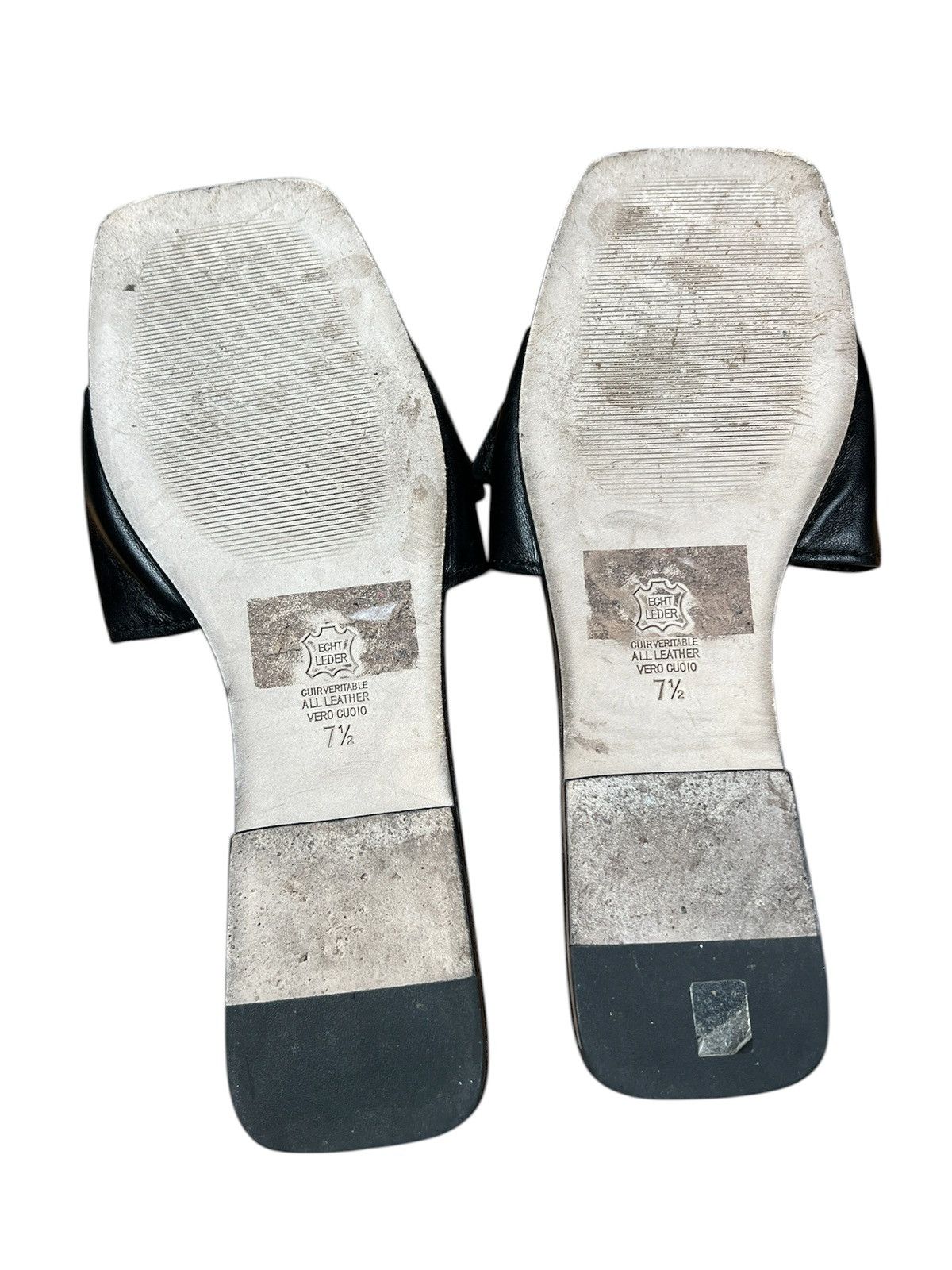 Other Kennel & Schmenger Black Leather Crystal Buckle Mules Size US 10 / IT 40 - 5 Thumbnail