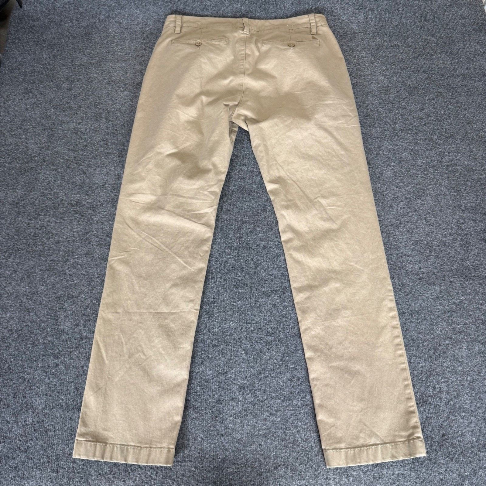UNTUCKit UNTUCKit Chino Pant Mens 32x32 (33x31) Beige Straight Fit Size US 33 - 3 Thumbnail