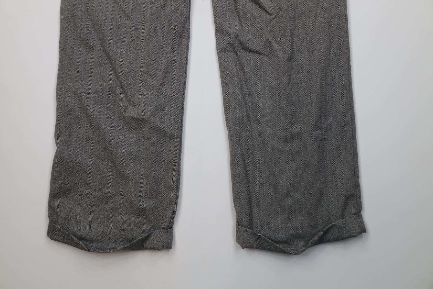 Vintage Vintage 70s Streetwear Herringbone Wide Leg Chino Pants USA Size US 34 / EU 50 - 12 Thumbnail