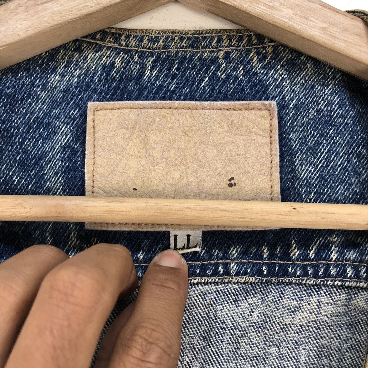 Japanese Brand Vintage Vest Denim Jacket Size US M / EU 48-50 / 2 - 6 Thumbnail