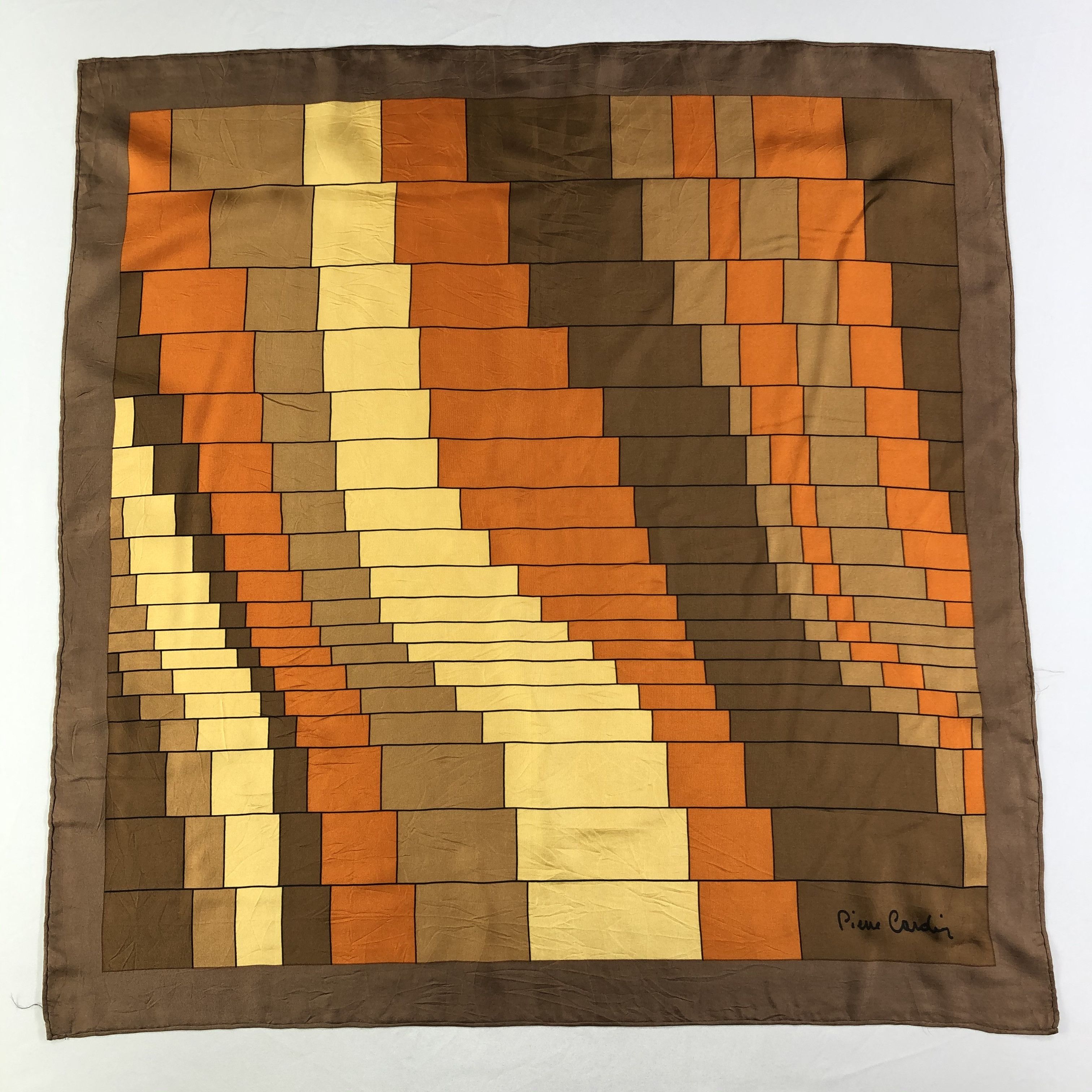 Pierre Cardin × Vintage Vintage Pierre Cardin Silk Scarf Size ONE SIZE - 2 Thumbnail