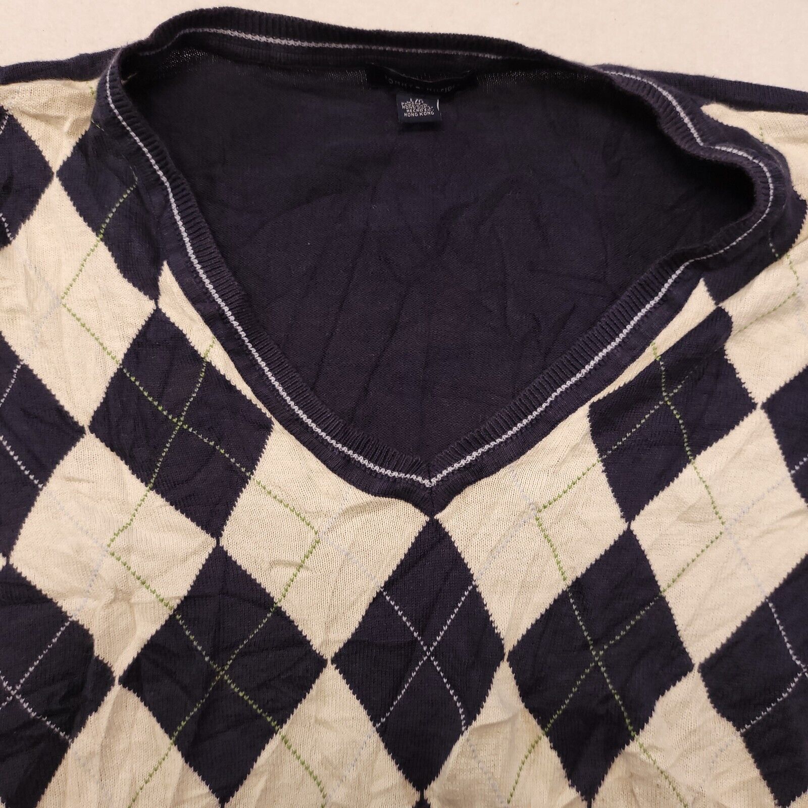 Tommy Hilfiger Tommy Hilfiger Casual Pullover Cotton Sweater Womens Size L Size L / US 10 / IT 46 - 1 Thumbnail