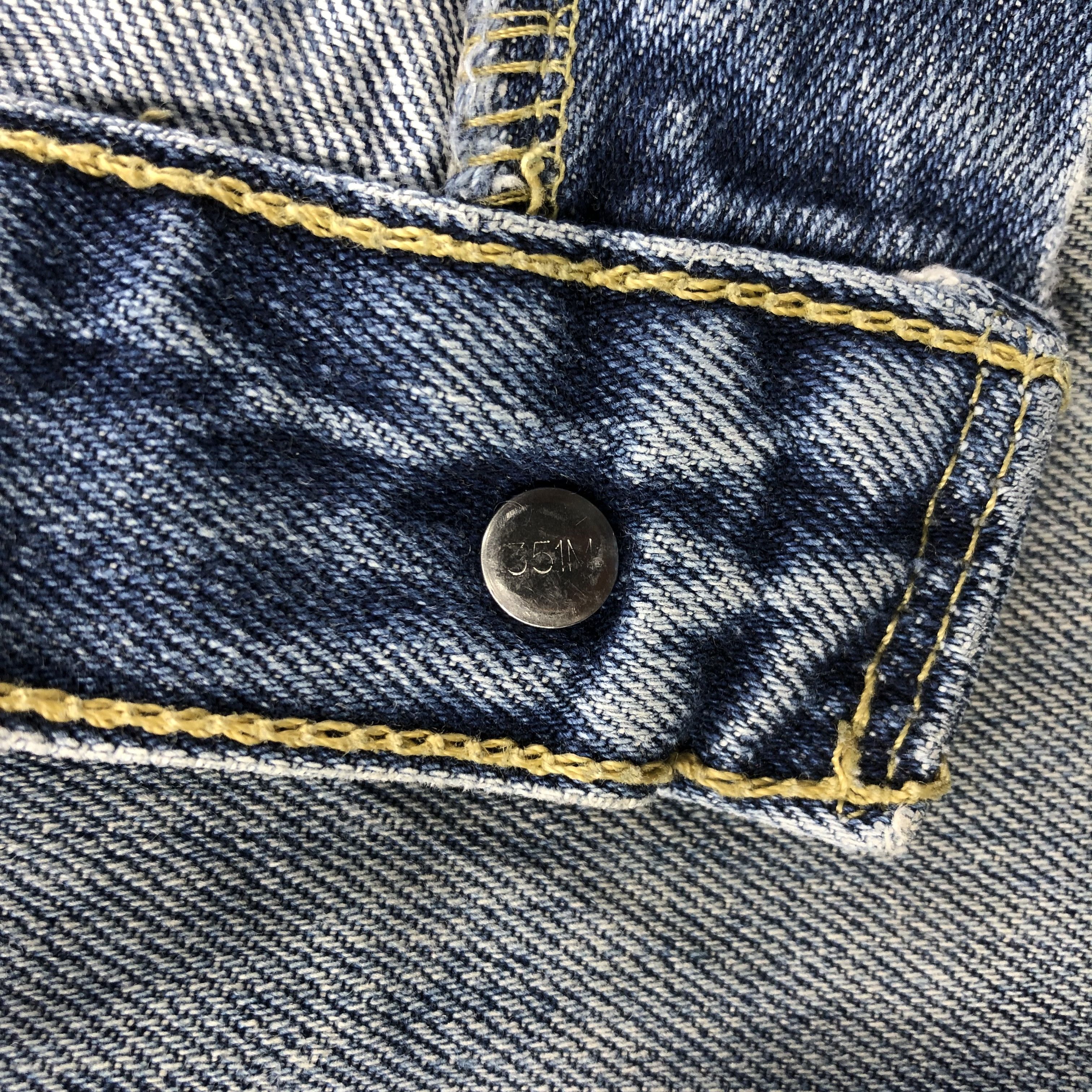 Levi's Vintage Distress Levis 501 Jeans-JM1102 Size US 36 / EU 52 - 9 Thumbnail
