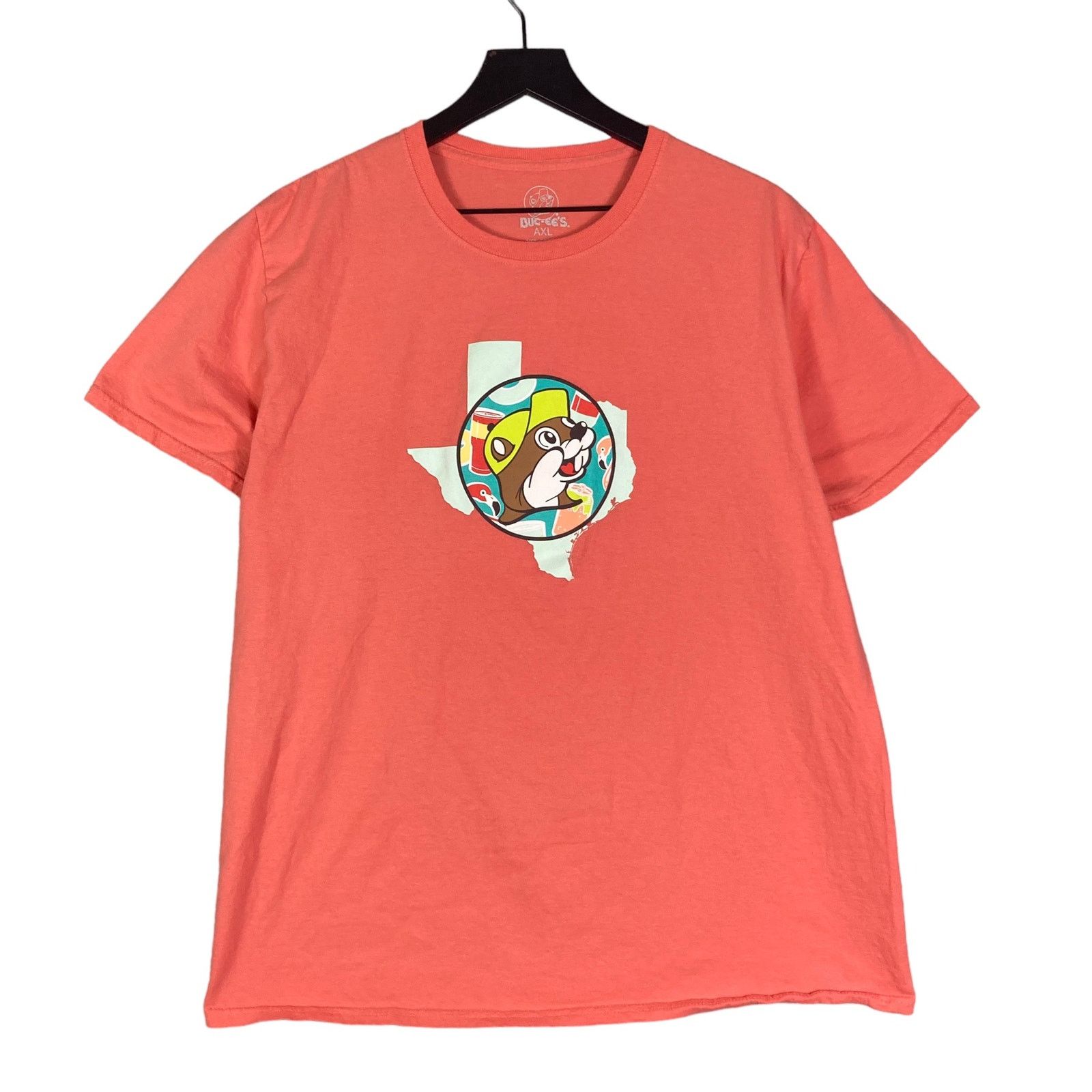 Other Buc-ee's Float Texas Rivers Graphic T-Shirt Small Coral Size US S / EU 44-46 / 1 - 1 Thumbnail