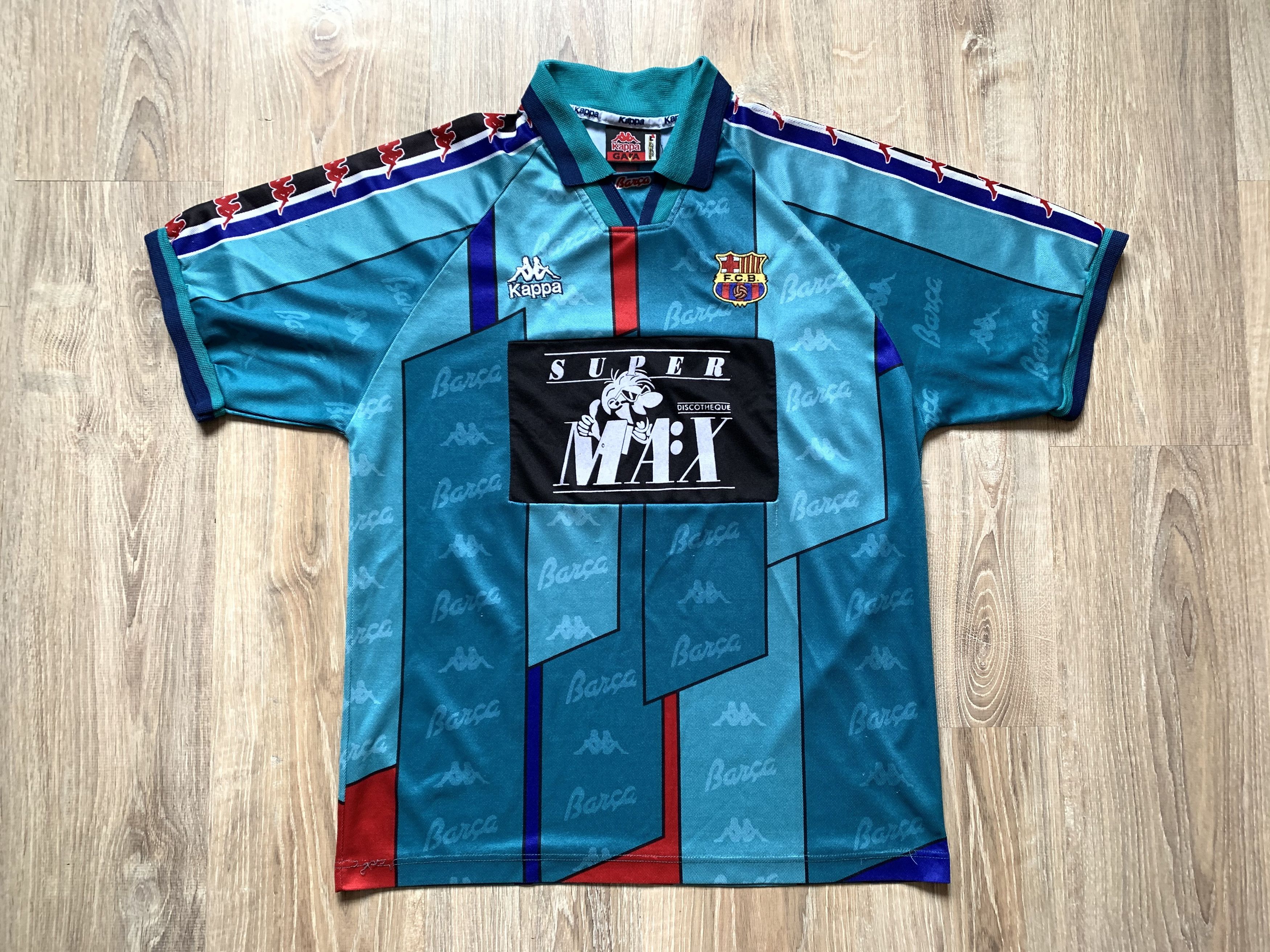 希少】90s Kappa FC BARCELONA ゲームシャツ L AY32 - メルカリ