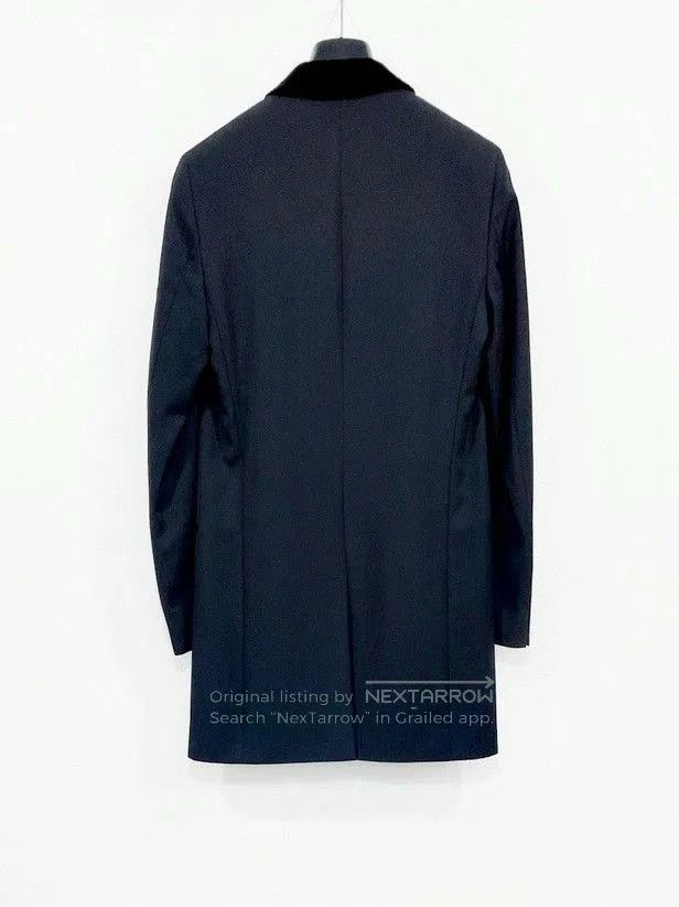 Saint Laurent Paris SAINT LAURENT Men's Black Wool Coat. Size US S / EU 44-46 / 1 - 5 Thumbnail