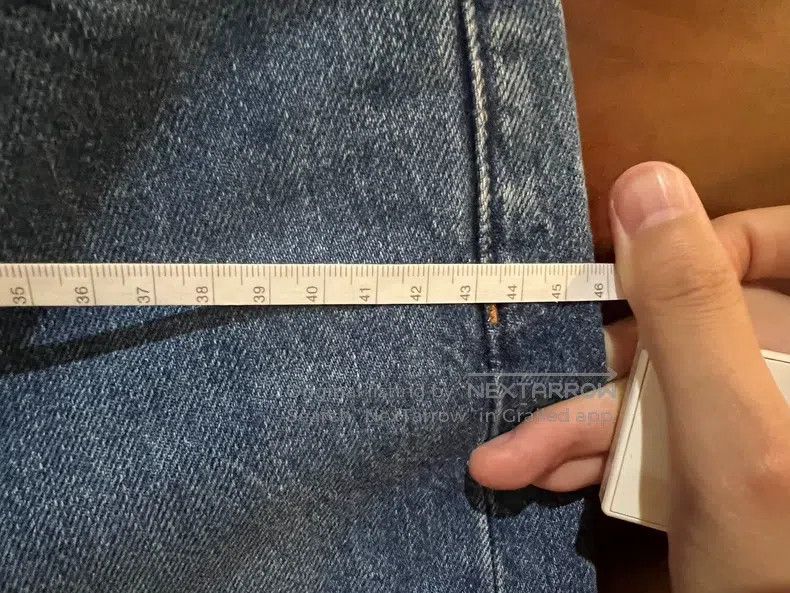The Row The row size 4 Mid-rise blue washed dark stripe straight le Size 24" / US 00 / IT 34 - 7 Thumbnail