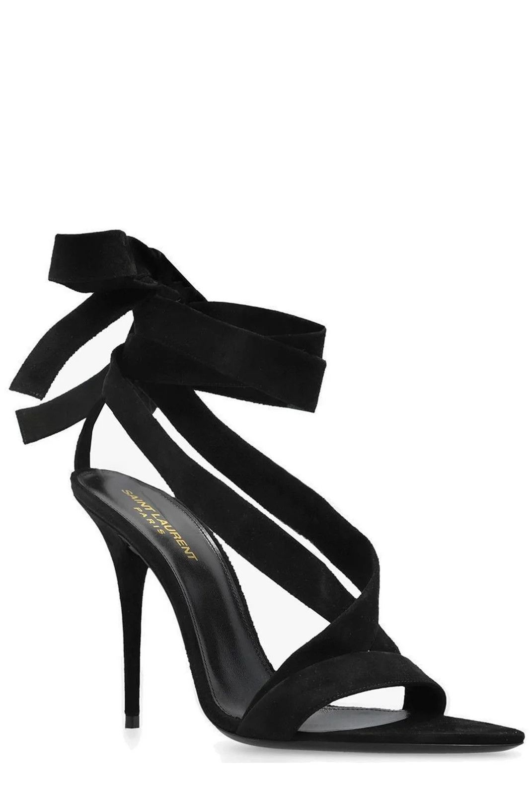 Saint Laurent Paris o1bcso1str1024 Deva Sandals in Black Size US 6 / IT 36 - 2 Thumbnail