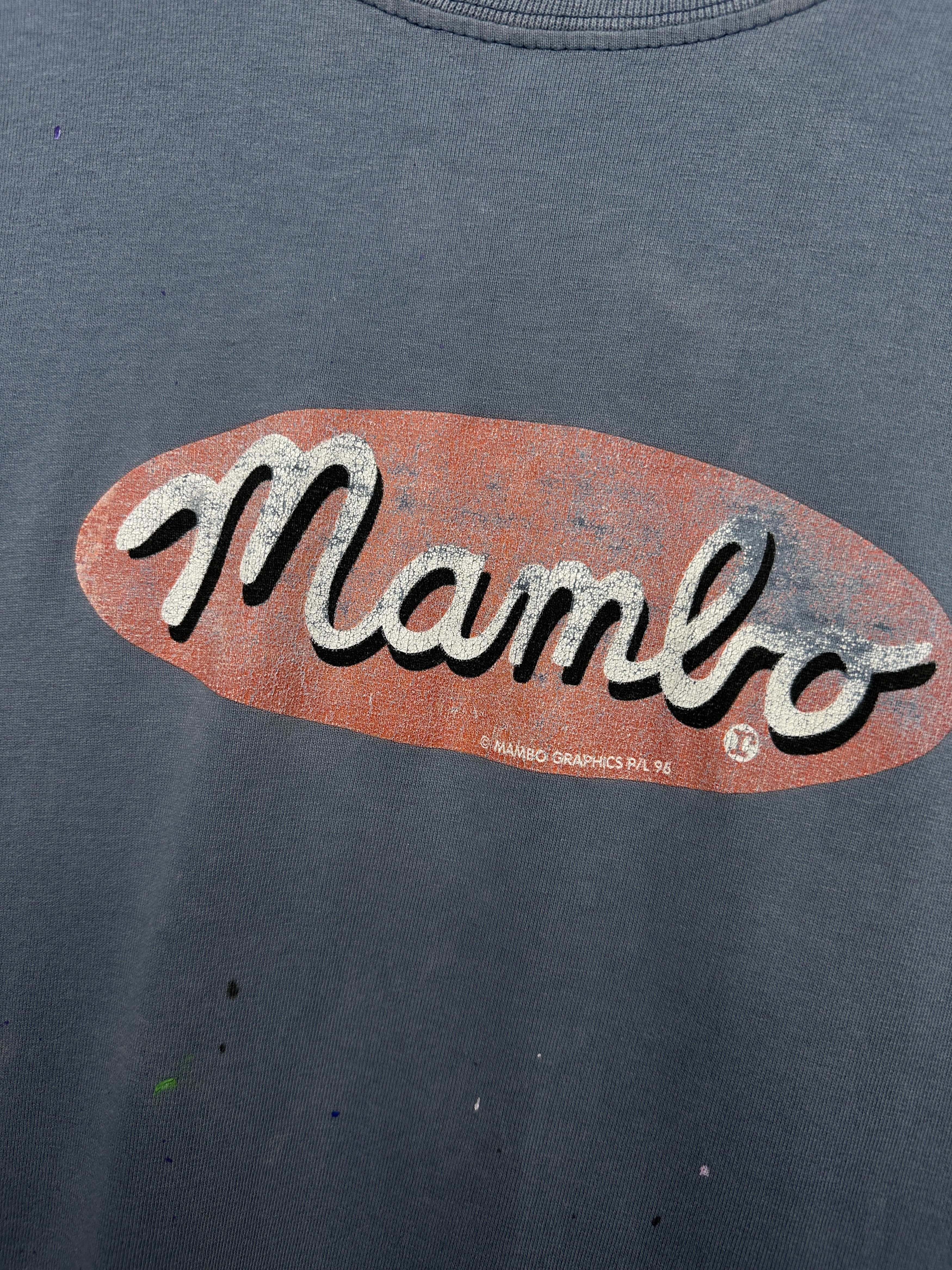 Mambo Mambo 1996 Vintage Distressed Mens T-Shirt Size US L / EU 52-54 / 3 - 8 Thumbnail