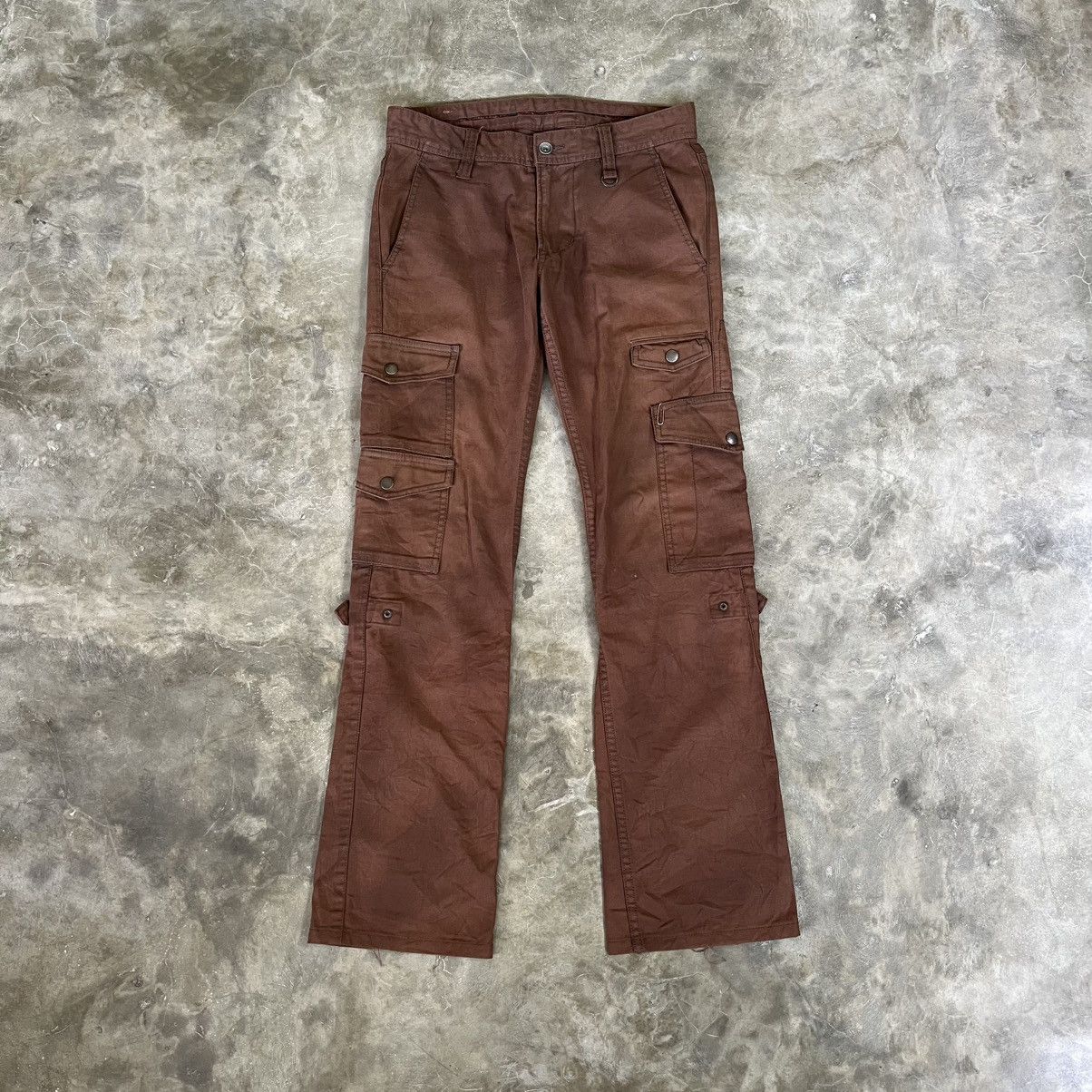 2000’s Nicole Club for Men Cargo Flared Pants