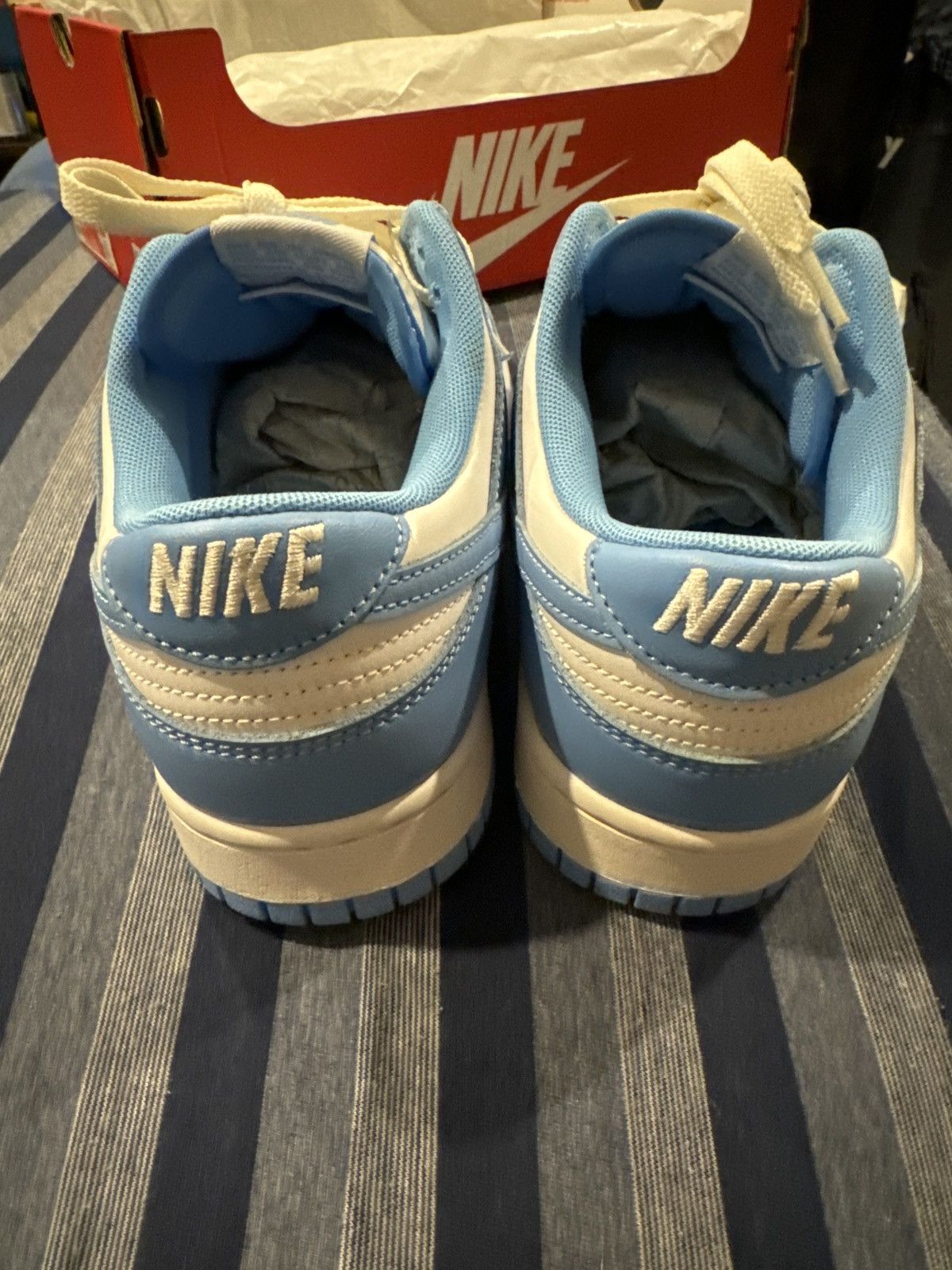 Nike University Blue Dunk Low Size US 10 / EU 43 - 4 Thumbnail