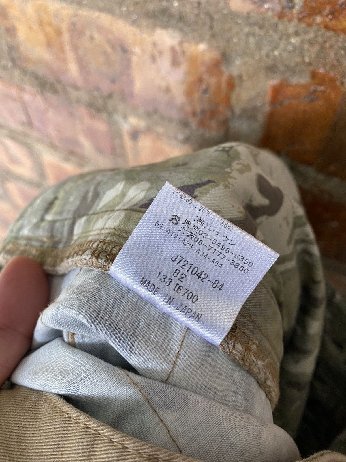 Griffin × Japanese Brand Iconic Griffin Blade Cut Camo Pants Supreme Size US 32 / EU 48 - 19 Thumbnail