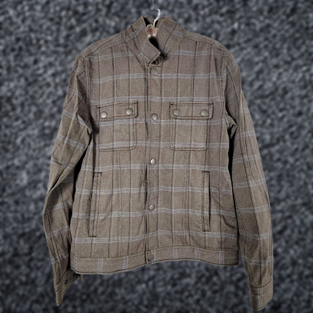 Marc by Marc Jacobs MARC By MARC JACOBS Men’s Tartan Check Denim Jacket Cotton XL Size US 36 / EU 52 - 1 Thumbnail