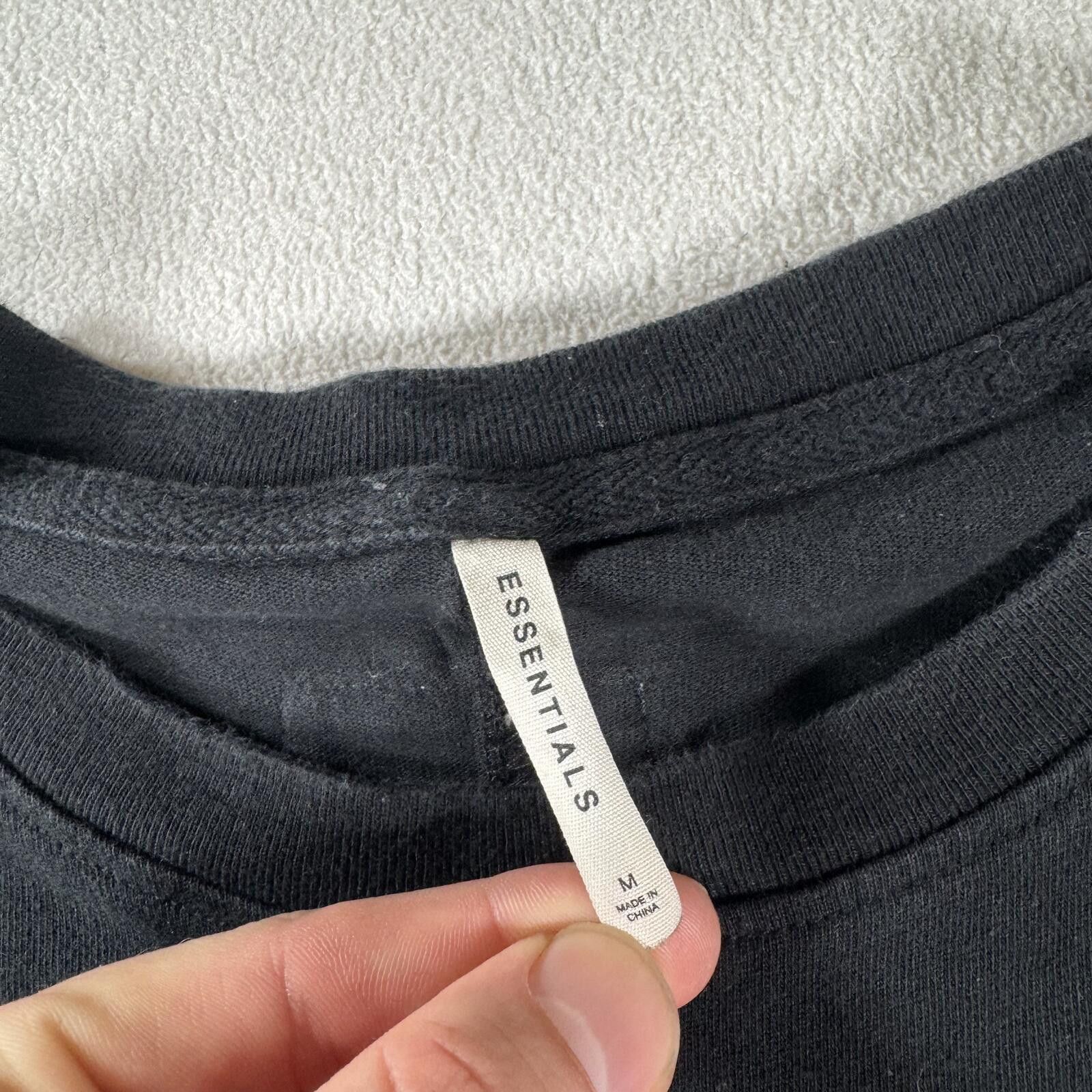 Fear of God Fear Of God Fog Essentials 2016 Scooped Blank Tee Size US M / EU 48-50 / 2 - 7 Thumbnail