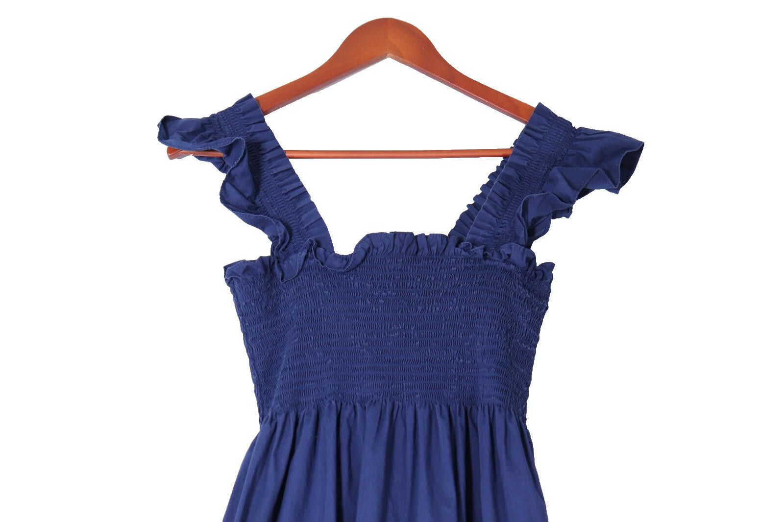 Designer Hill House Womens XS Navy Blue The Ellie Nap Dress Midi Maxi Size XS / US 0-2 / IT 36-38 - 6 Thumbnail