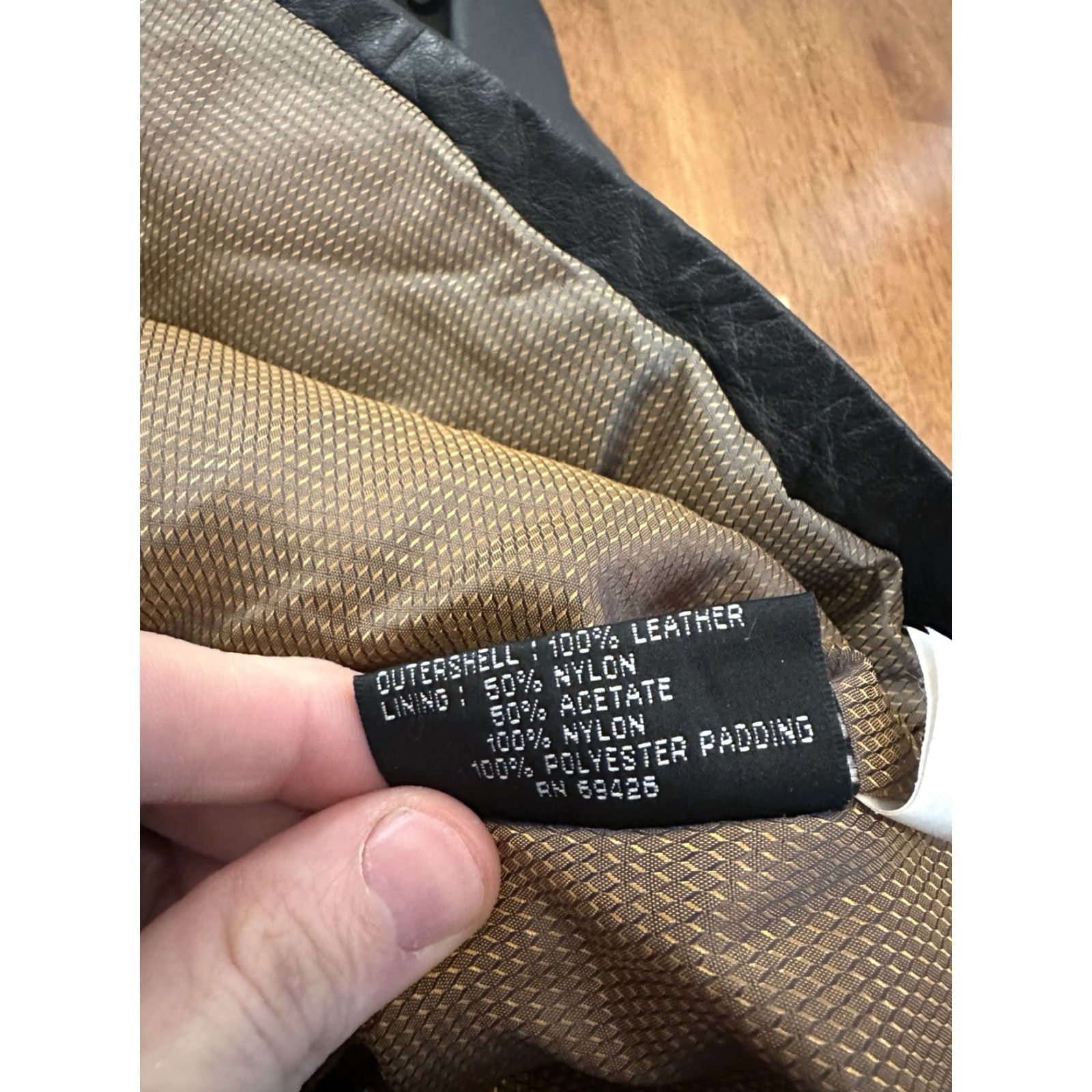 Wilson VINTAGE Wilson Leather Jacket XL Men Black Button Up Thinsulate Lined Inside Pockets Retro Size US XL / EU 56 / 4 - 5 Thumbnail