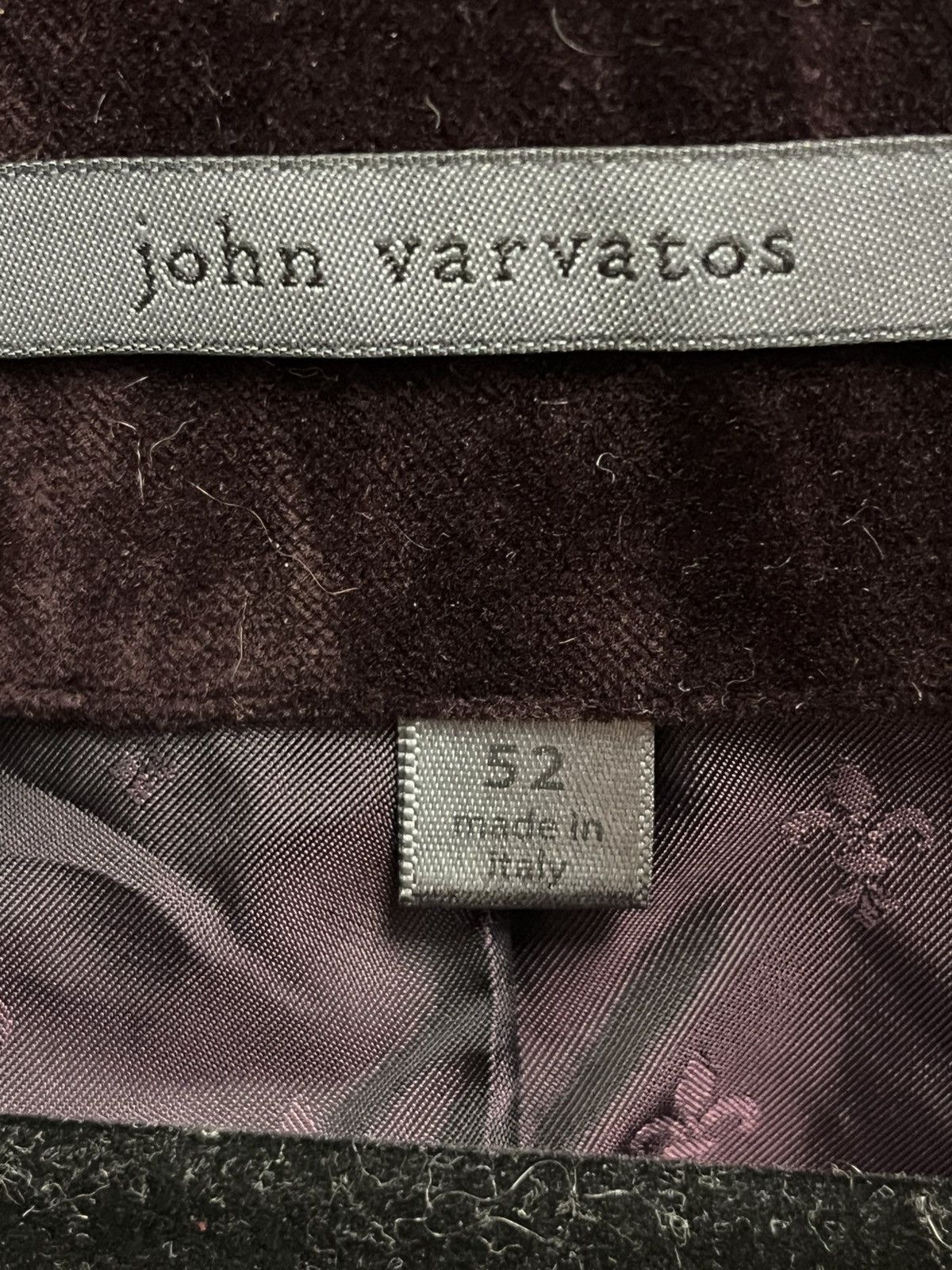 John Varvatos Crushed velvet jacket. 52 Size US L / EU 52-54 / 3 - 9 Thumbnail