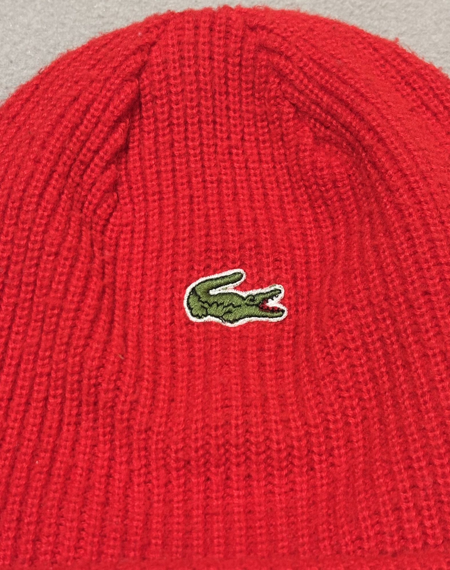 Lacoste Lacoste vintage 80s winter hat, size: Universal Size ONE SIZE - 7 Thumbnail