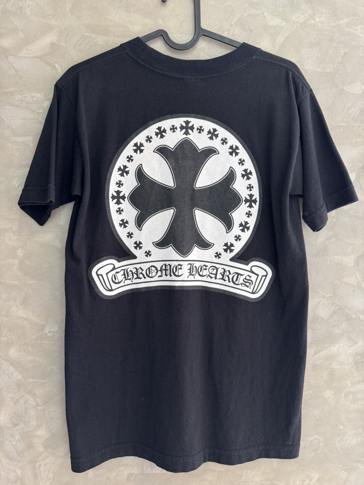 Chrome Hearts × Vintage Vintage Chrome Heart multi cross t-shirt