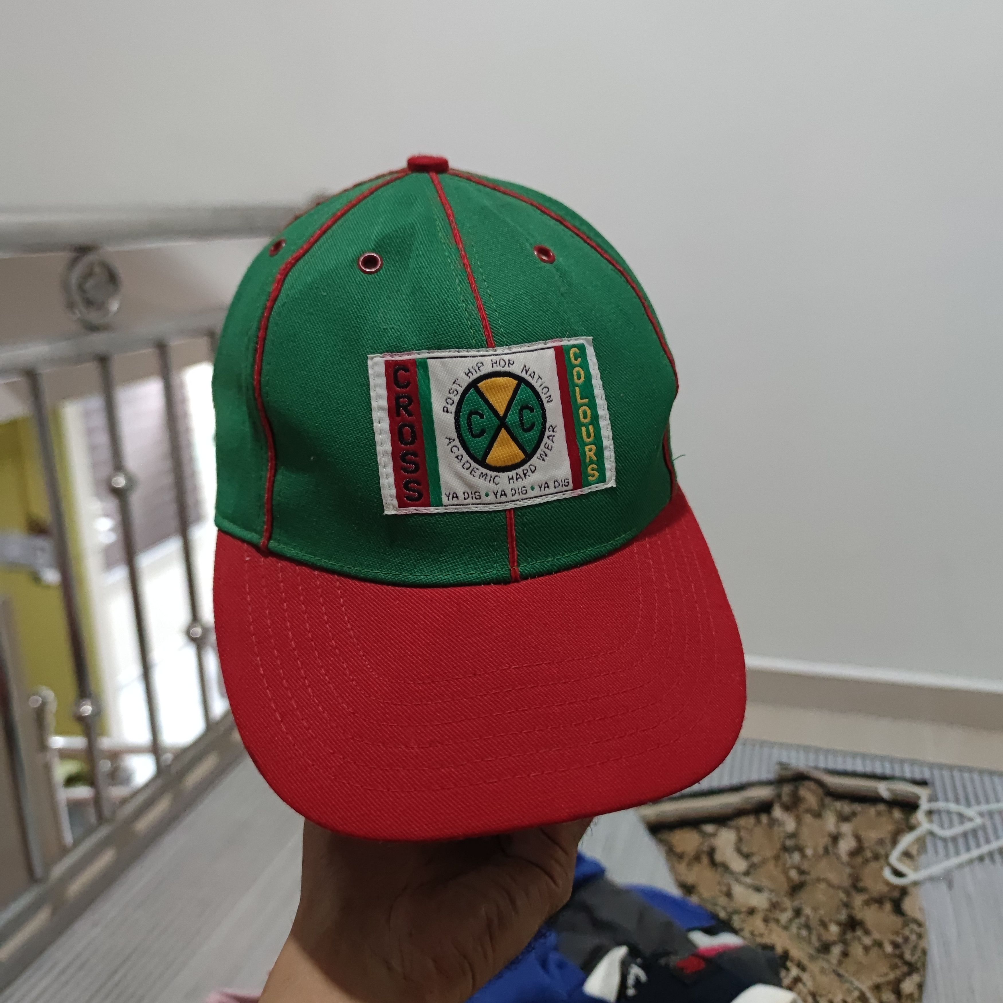 Cross Colours VINTAGE CROSS COLOURS CAP Size ONE SIZE - 1 Thumbnail