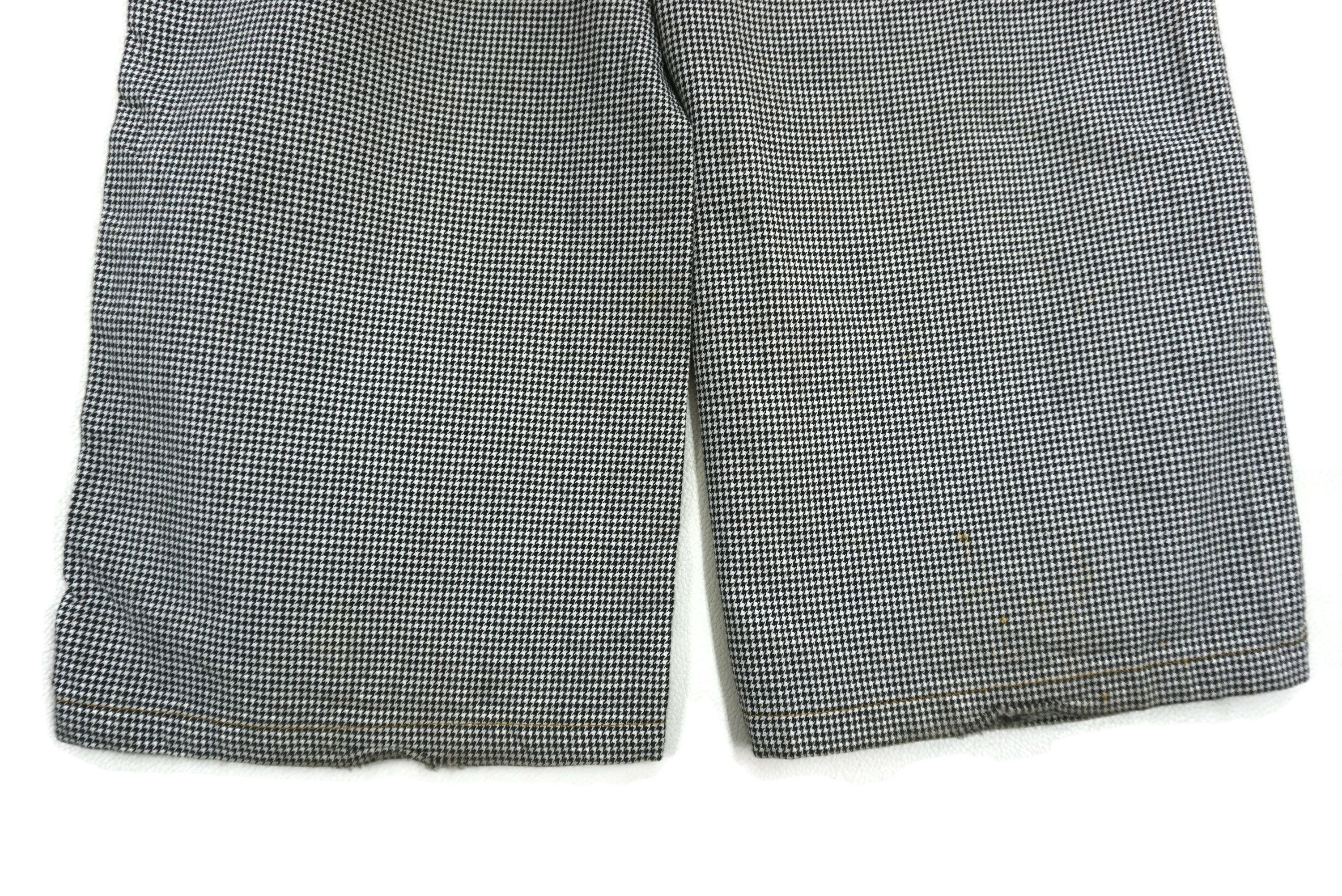 Japanese Brand John Bull Pants Size W30xL31.5 Low Rise Workwear Houndstooth Size US 30 / EU 46 - 12 Thumbnail