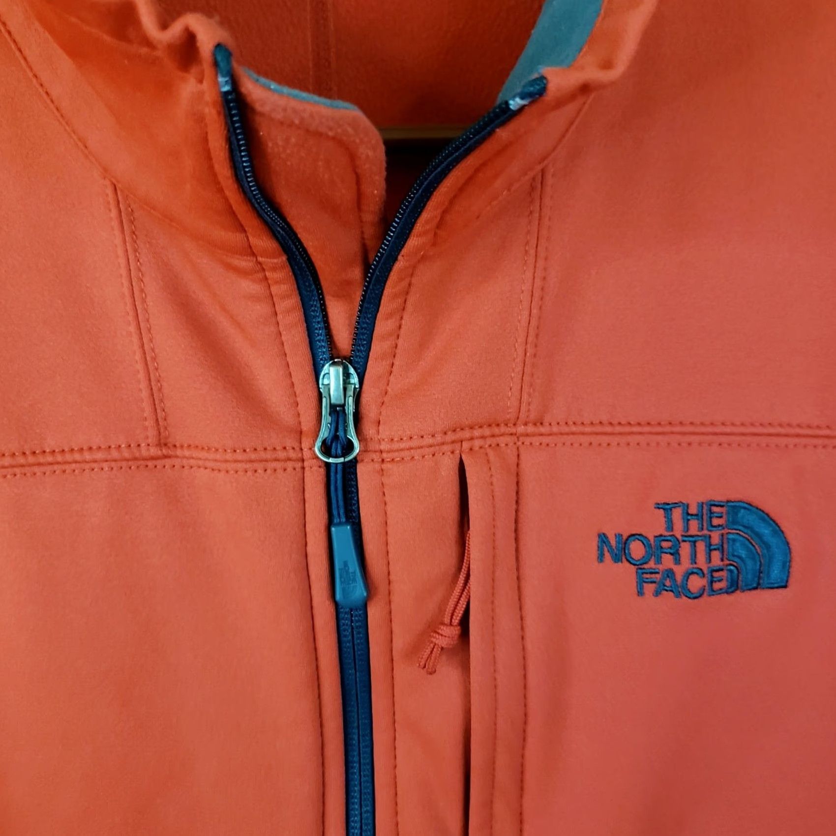 The North Face The North Face Mens Medium Soft Shell Jacket Full Zip Red Lined Red Size US M / EU 48-50 / 2 - 6 Thumbnail