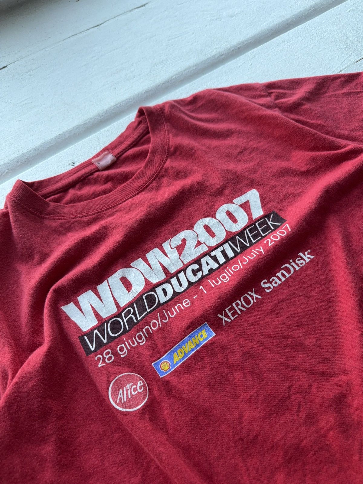 Other Vintage Ducati WDW 2007 T-Shirt Red Moto Racing Tee Size US M / EU 48-50 / 2 - 4 Thumbnail