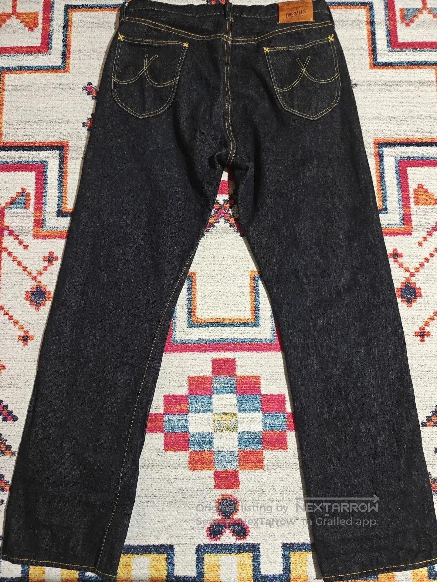 Full Count & Co. FULL COUNT X DC S101xx Raw Denim Jeans. Size US 36 / EU 52 - 4 Thumbnail