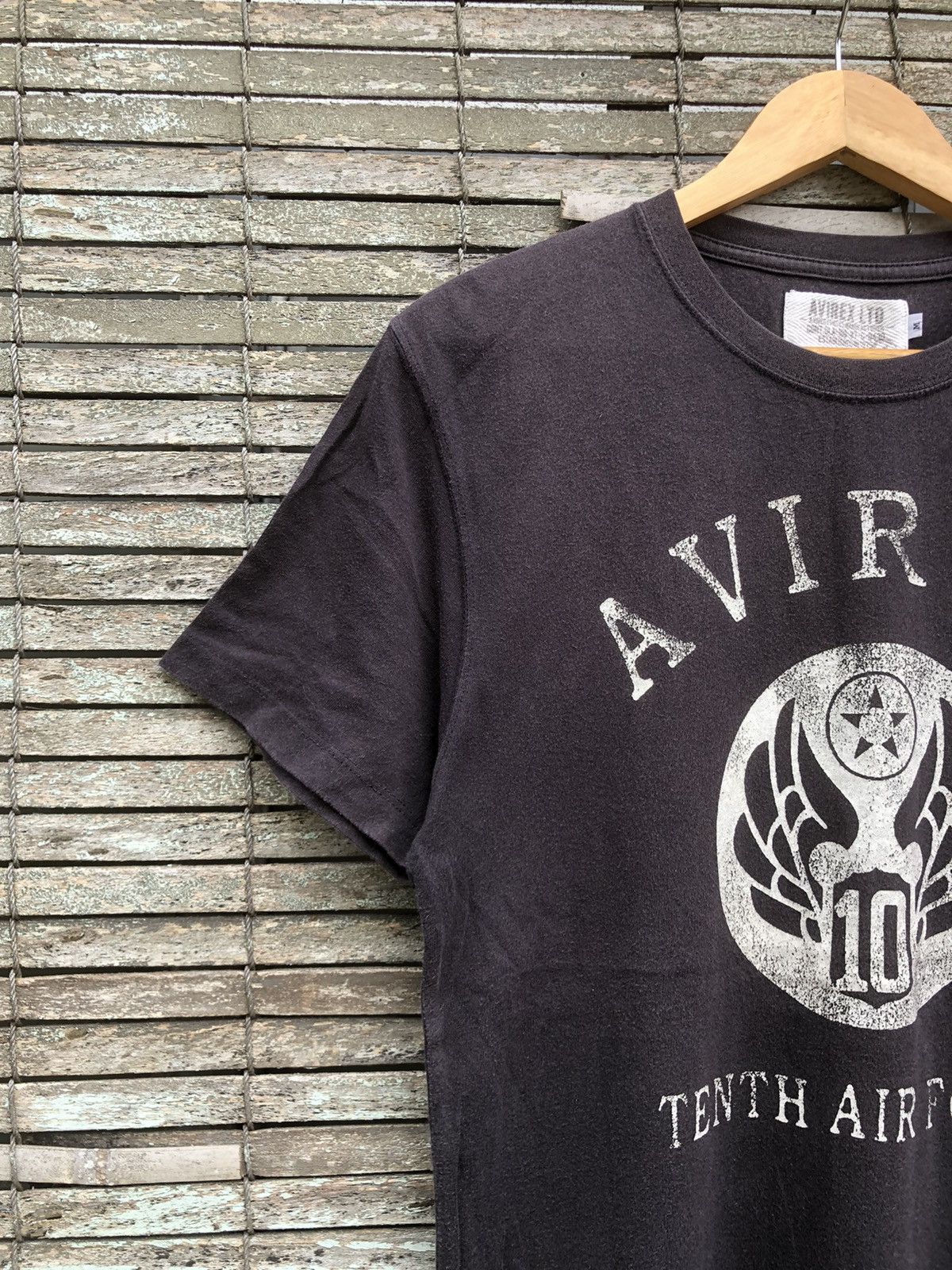 Avirex Vintage Sunfaded Avirex Tenth Air Force Big Logo Tee Size US M / EU 48-50 / 2 - 5 Thumbnail