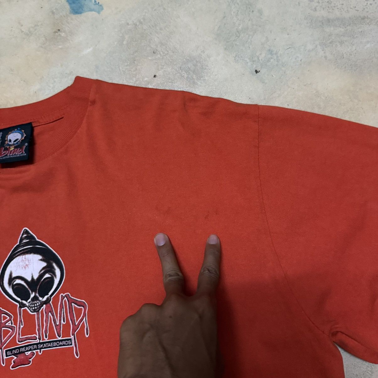 Blind Skateboards Vintage Blind Skateboard Big Logo T Shirt Size US L / EU 52-54 / 3 - 6 Thumbnail