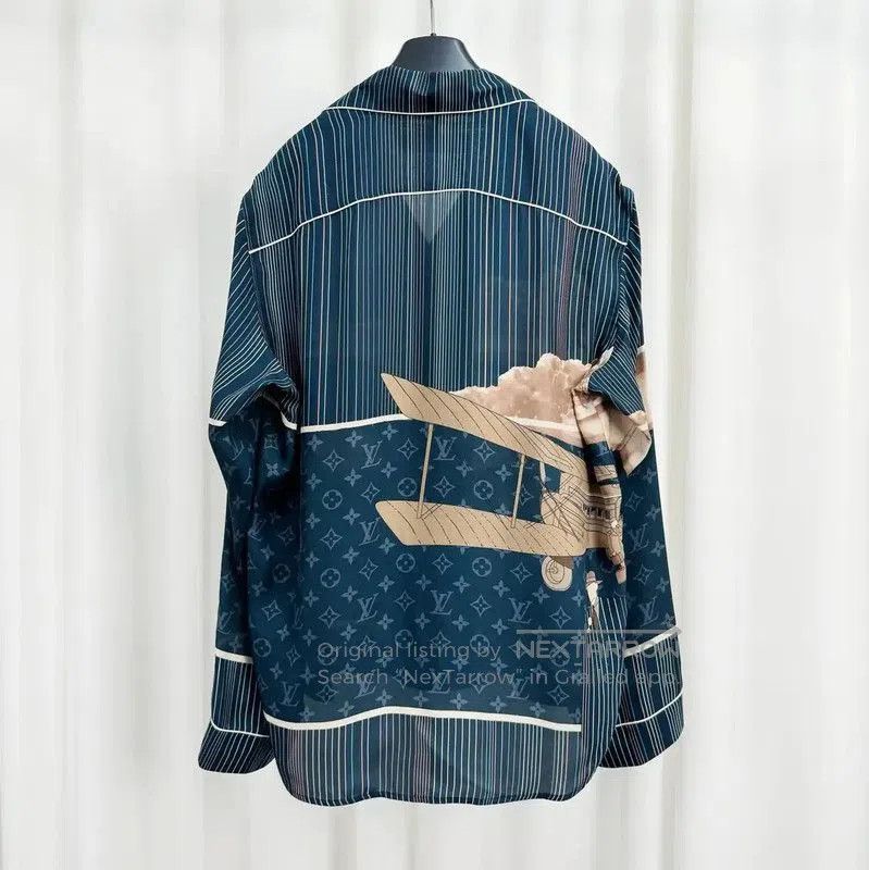 Louis Vuitton Louis Vuitton Men’s Long Sleeve Silk Shirt . Size US S / EU 44-46 / 1 - 2 Thumbnail