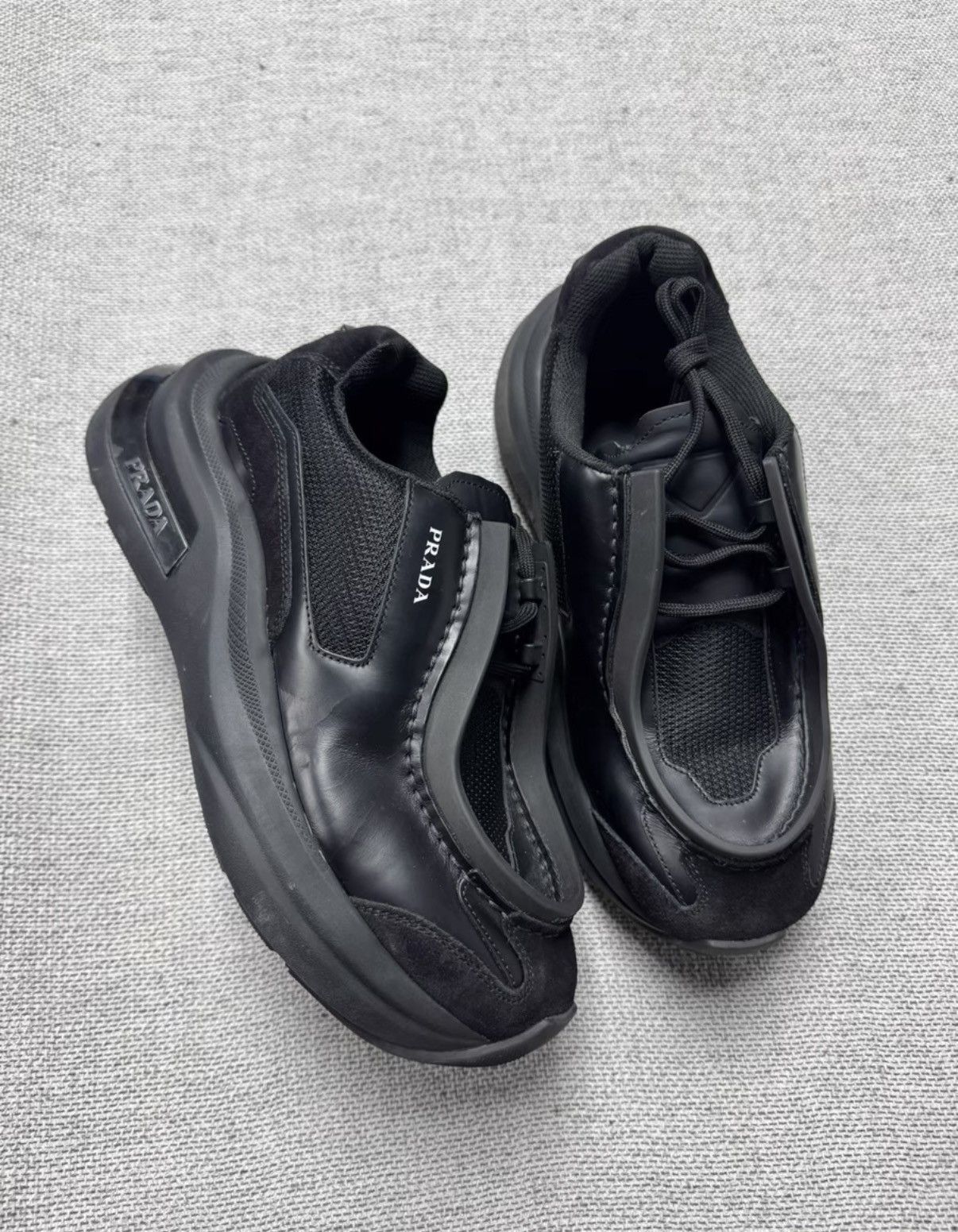 Prada Raf Simons x Prada Platform Dad Sneakers K37 Size US 6.5 / EU 39-40 - 3 Thumbnail